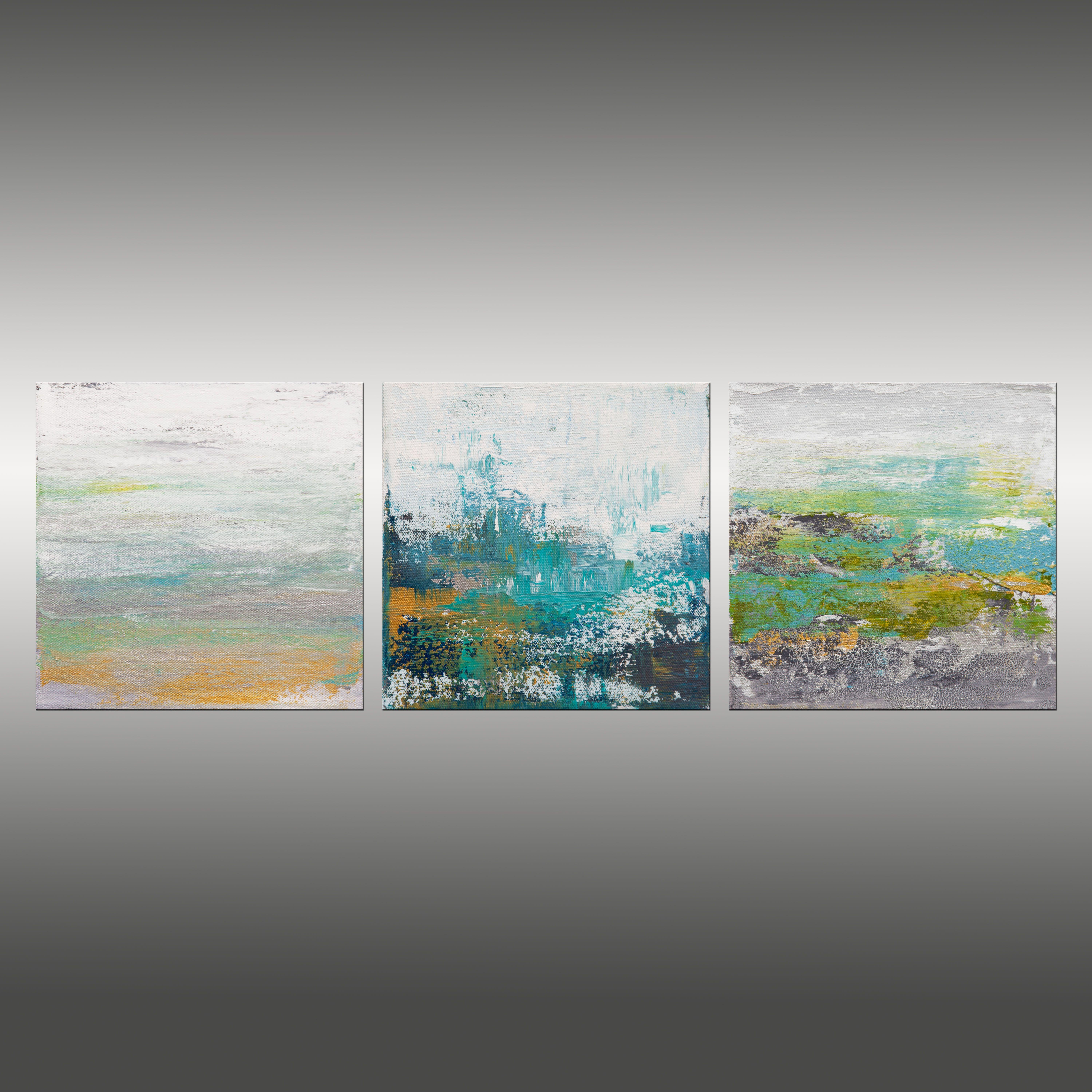 Vistas de la Naturaleza Serie Colección 6, Pintura, Acrílico sobre lienzo - Painting de Hilary Winfield