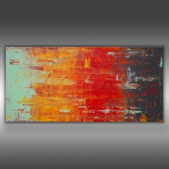 Where Light Rises, peinture, acrylique sur toile