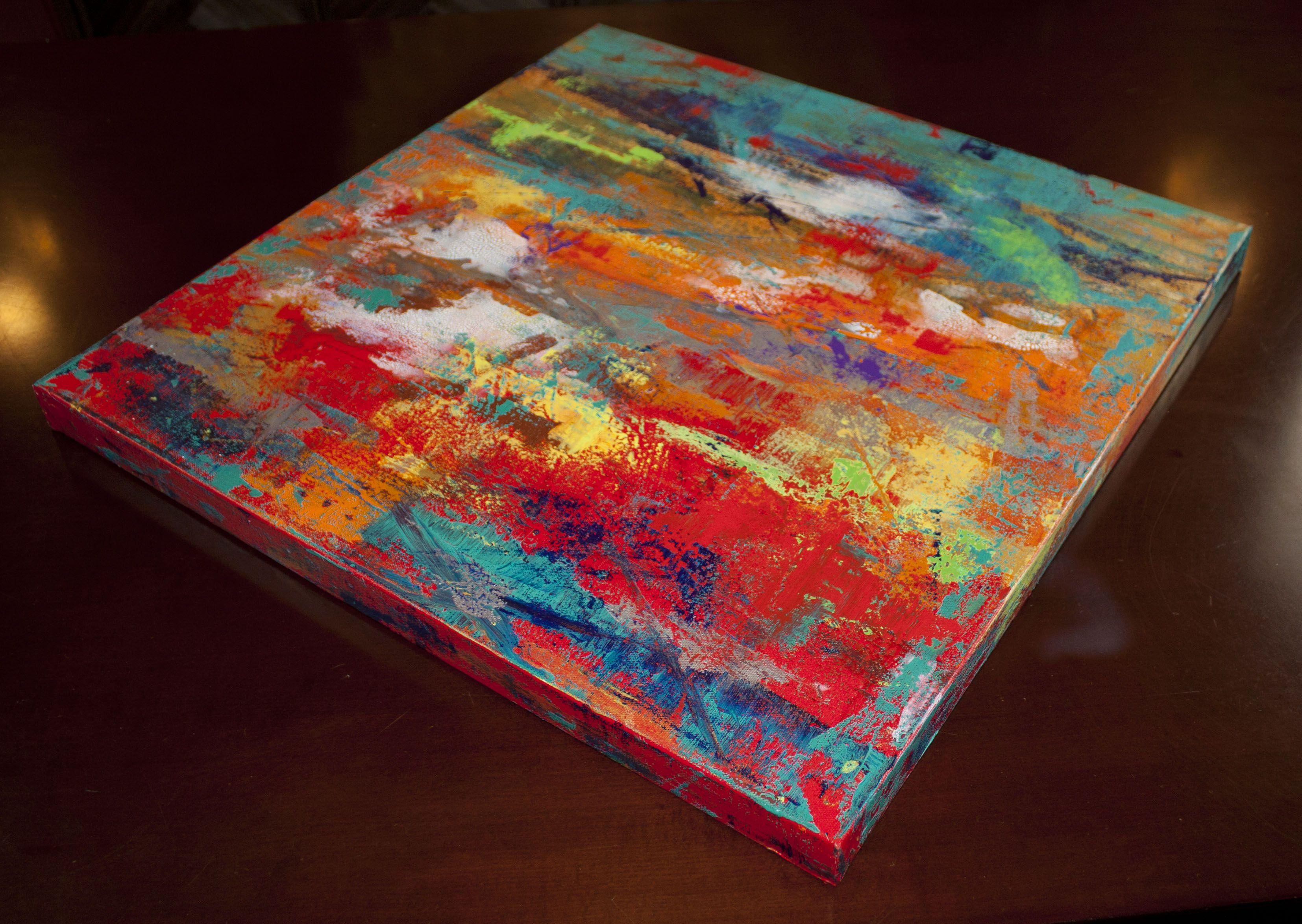 Wonderland, Painting, Acrylic on Canvas For Sale 2