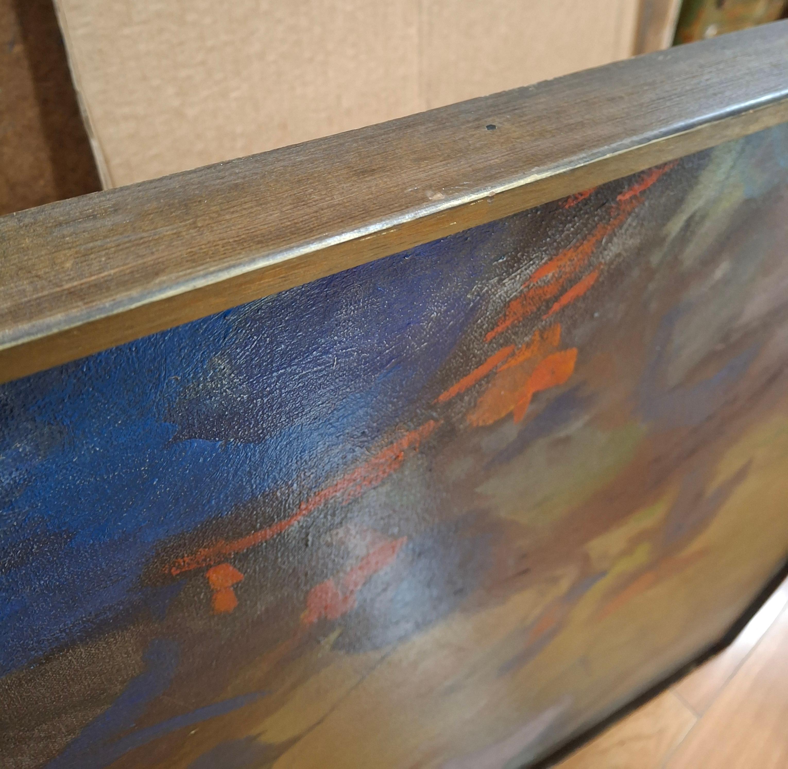 A Mendocino Artist's Abstract “Ode to Day” For Sale 7