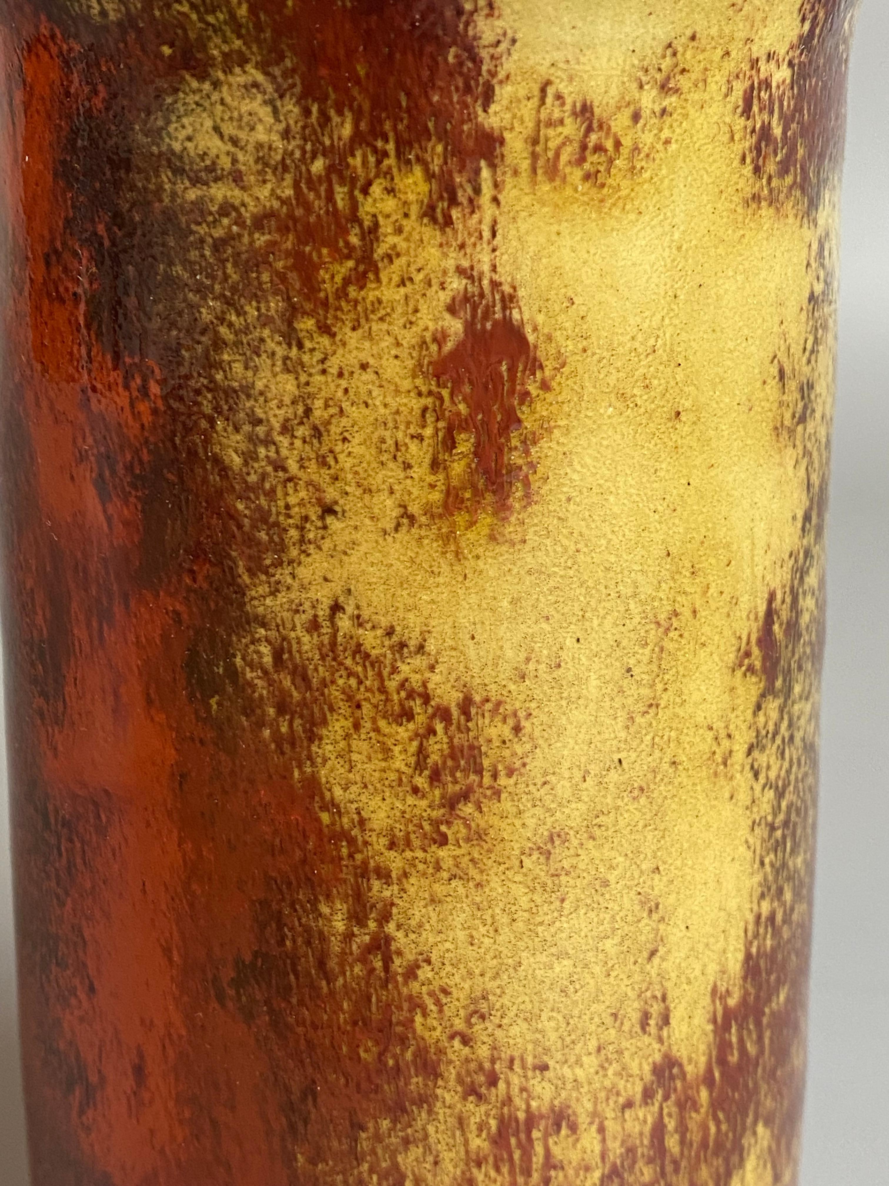 Hildegard Storr Britz (1915-1982) Moderniste du milieu du siècle Vase en grès couleur sang-de-bœuf en vente 5