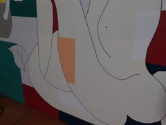 Une Femme Naturelle, peinture sur toile