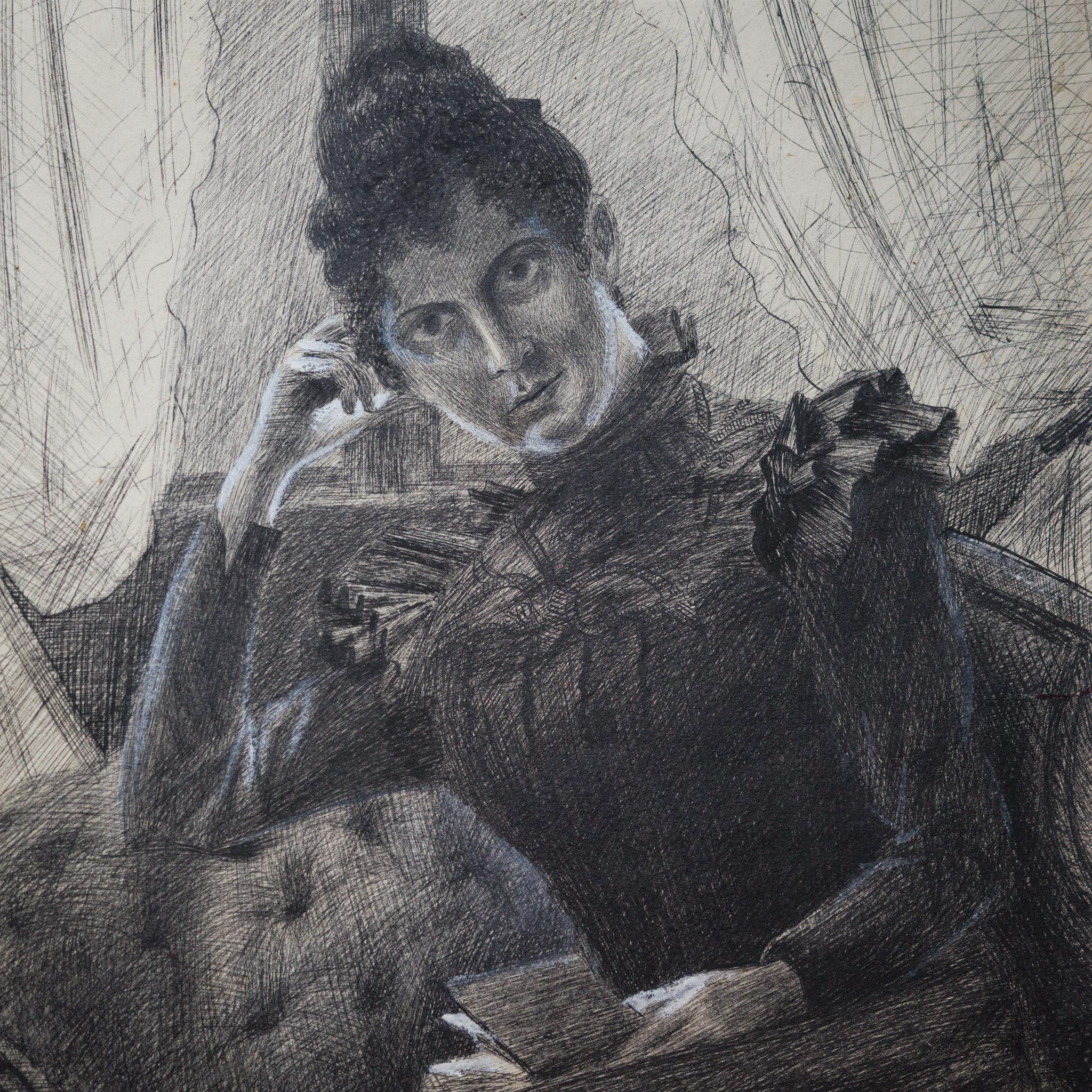 Portrait de Hulda dans une chambre au ROOMS en vente 3