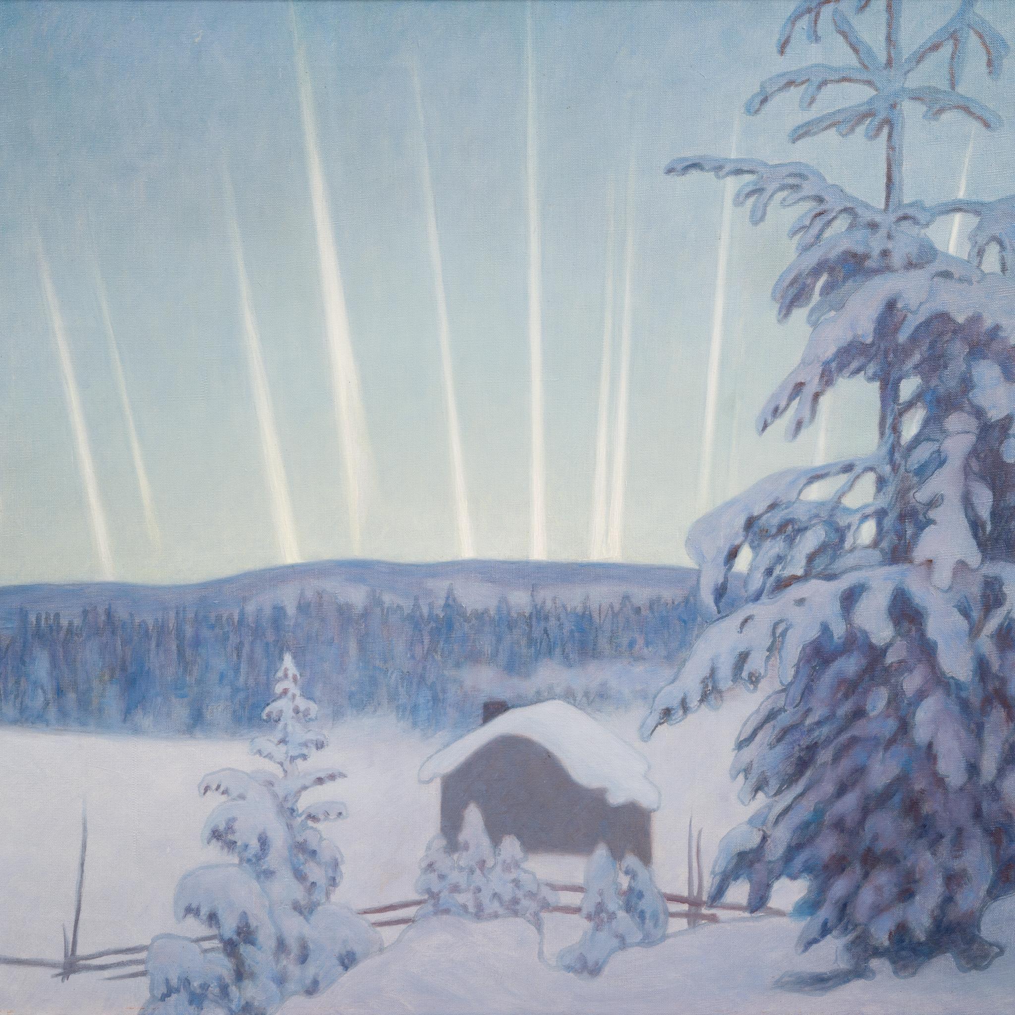 Aurora Borealis by Swedish Artist Hilding Werner 2