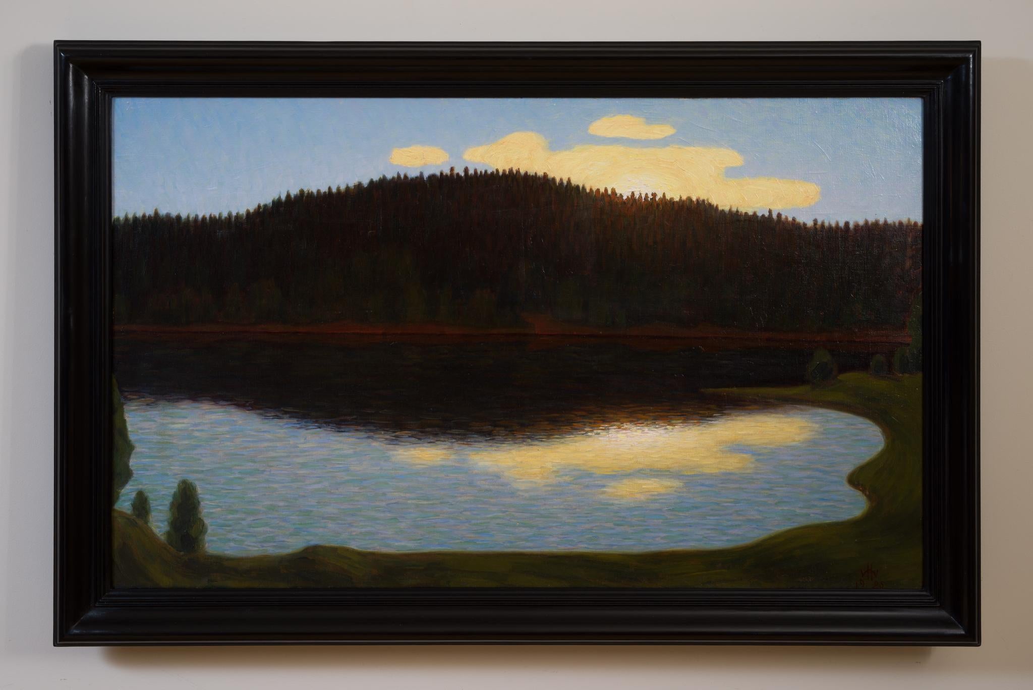 Sunset by Hilding Werner (1925) – Formerly Owner Sven-Göran “Svennis” Eriksson For Sale 2