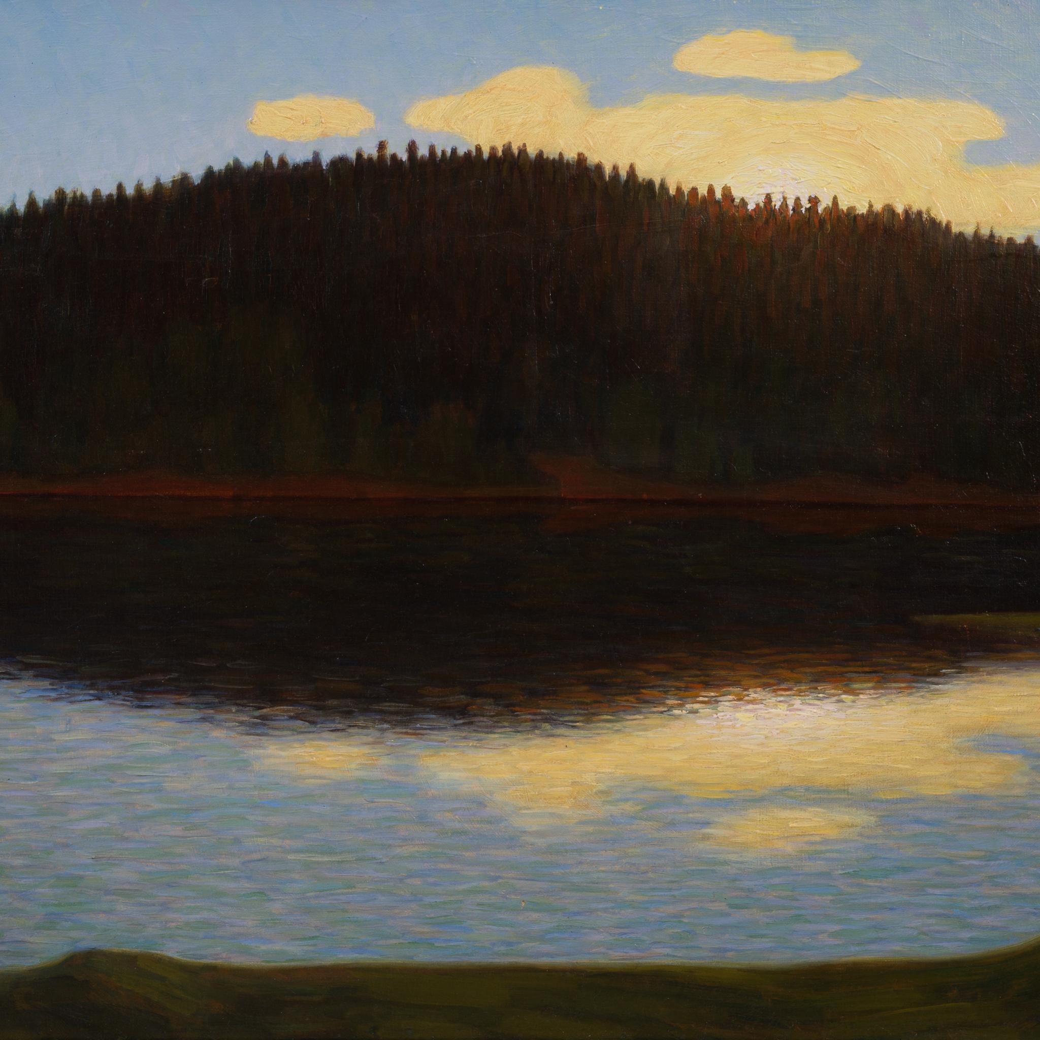 Sunset by Hilding Werner (1925) – Formerly Owner Sven-Göran “Svennis” Eriksson For Sale 5