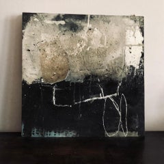 German Artist, Mixed-Media on wood