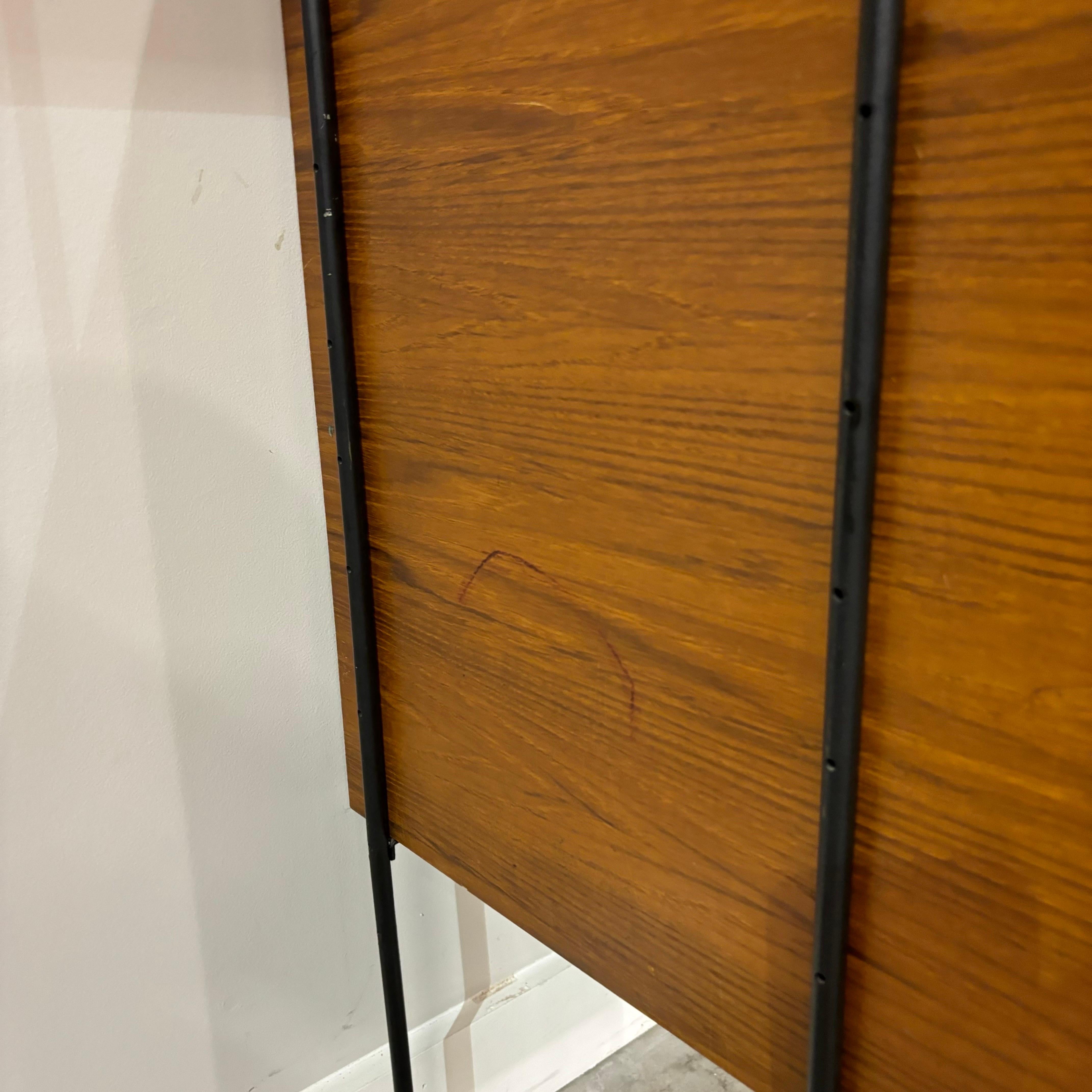 Mid Century Modern Hilker Furniture 4-Bay Wall Unit, Germany, 1960s For Sale 7