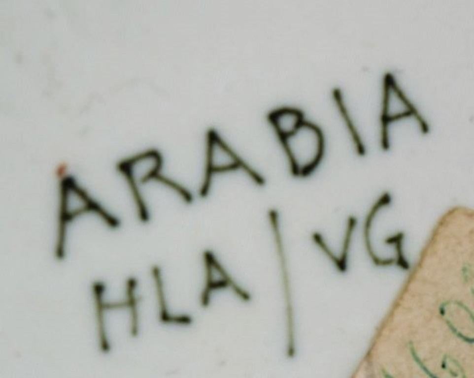Hilkka-Liisa Ahola für Arabia, Vase aus glasierter Keramik, 1960er Jahre im Zustand „Gut“ im Angebot in Copenhagen, DK