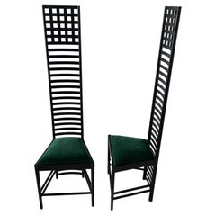 Hill House Chairs by Charles Rennie Mackintosh, Cassina, Italy