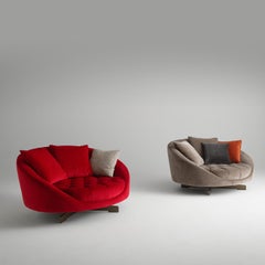 Canapé Iille rouge de Studio MA by Albedo