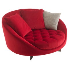 Canapé Iille rouge de Studio MA by Albedo