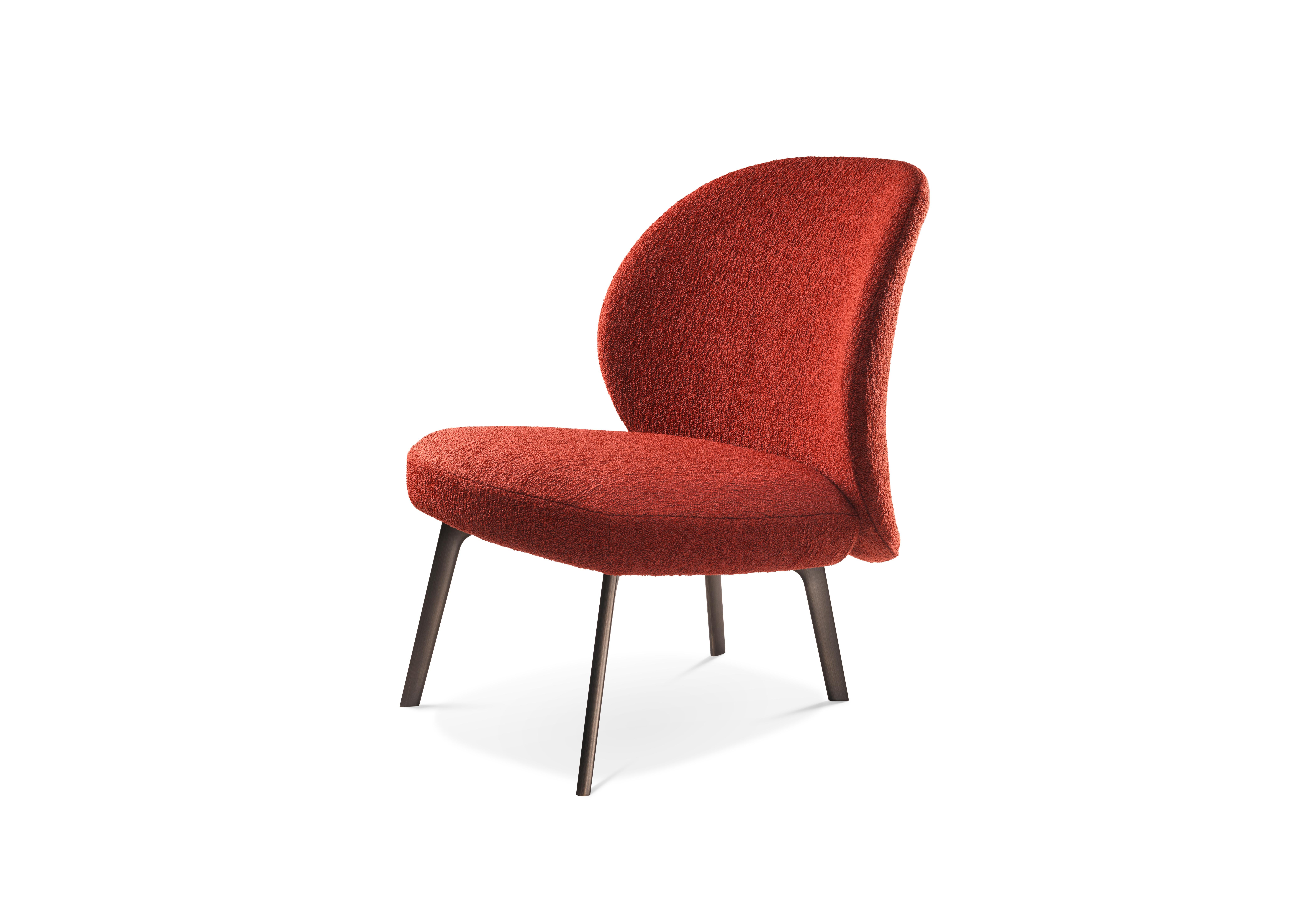 HILLARY Easy chair, Made in Italy In New Condition For Sale In Villa Carcina, IT