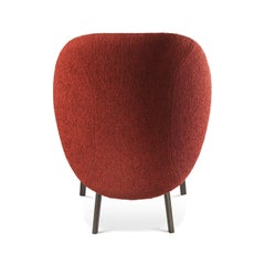 Hillary Easy Red Lounge Chair di Richard Hutten by Ghidini 1961