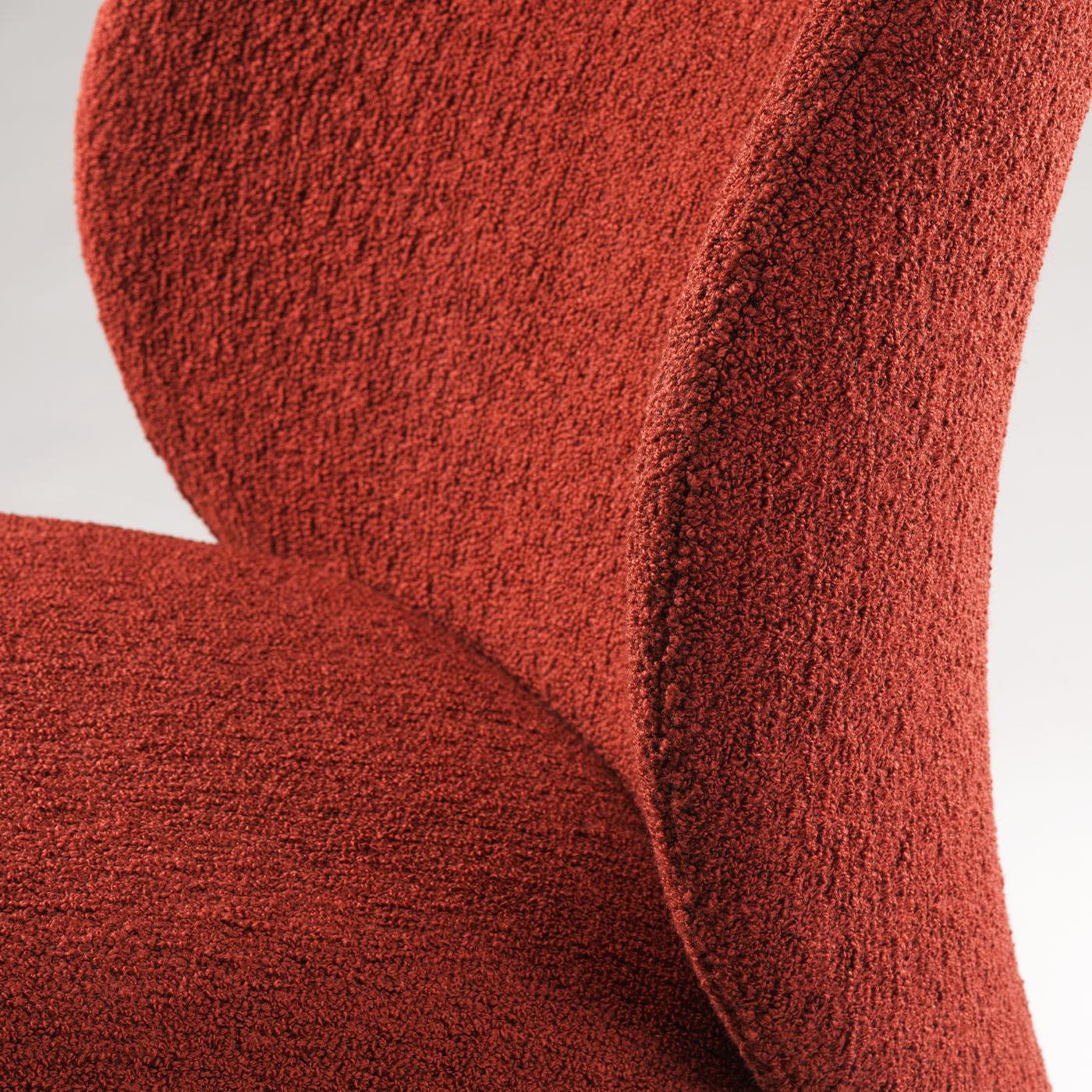 Fauteuil de salon rouge facile de Richard Hutten par Ghidini 1961 Neuf - En vente à Milan, IT