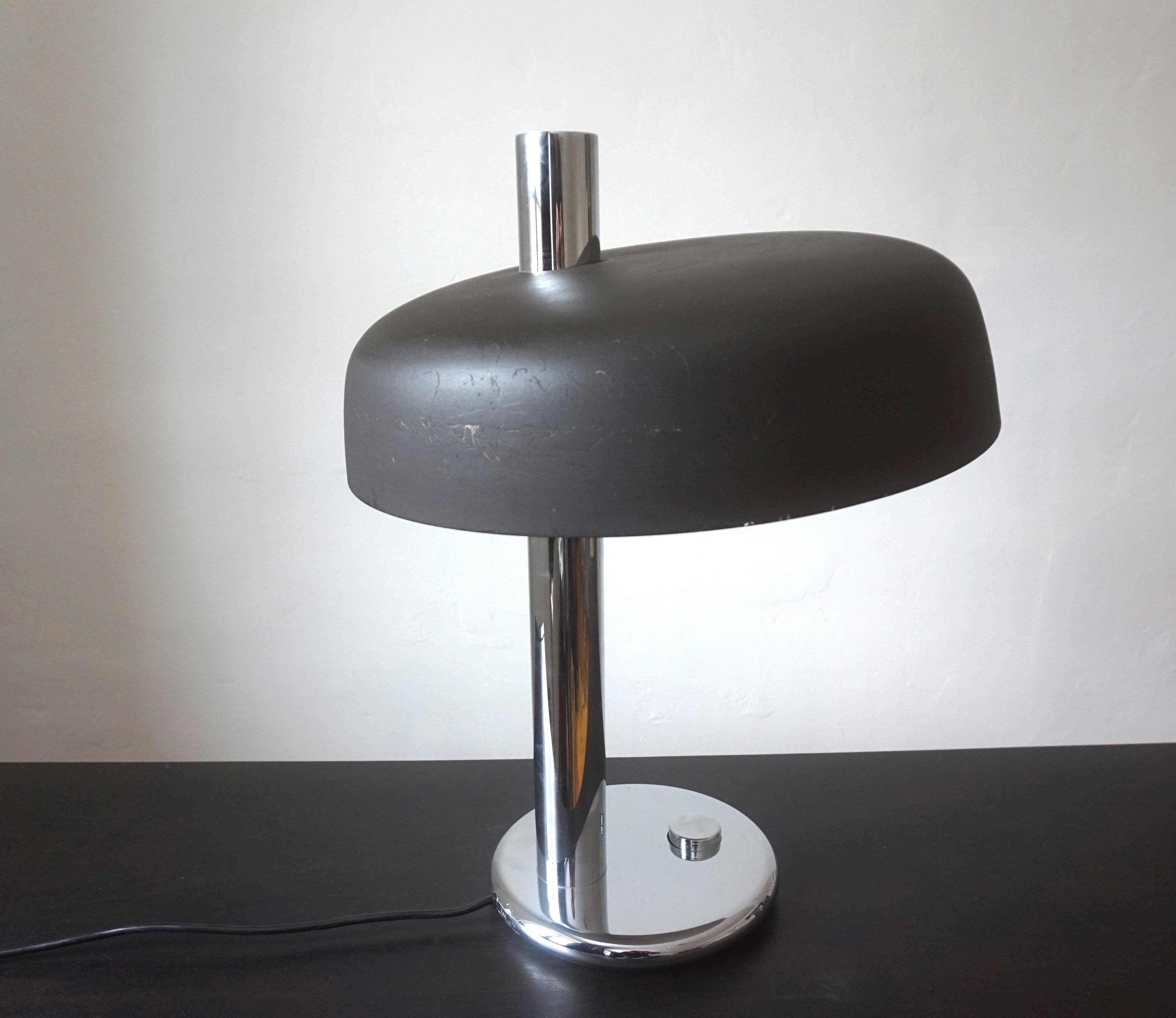Hillebrand 7603 table lamp by FW Stahl In Good Condition For Sale In Ludwigslust, DE