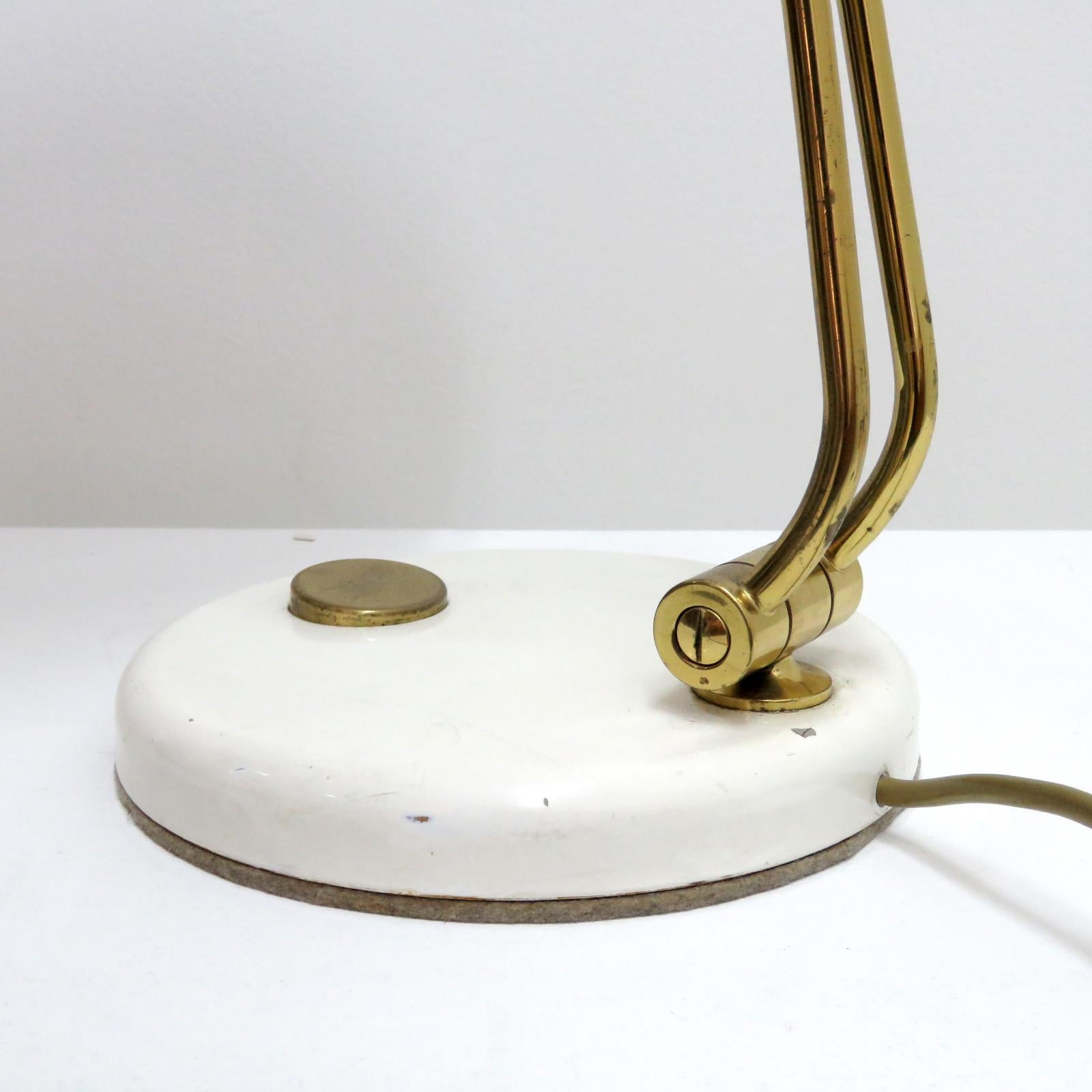 Hillebrand Desk Lamp, 1960 In Good Condition For Sale In Los Angeles, CA