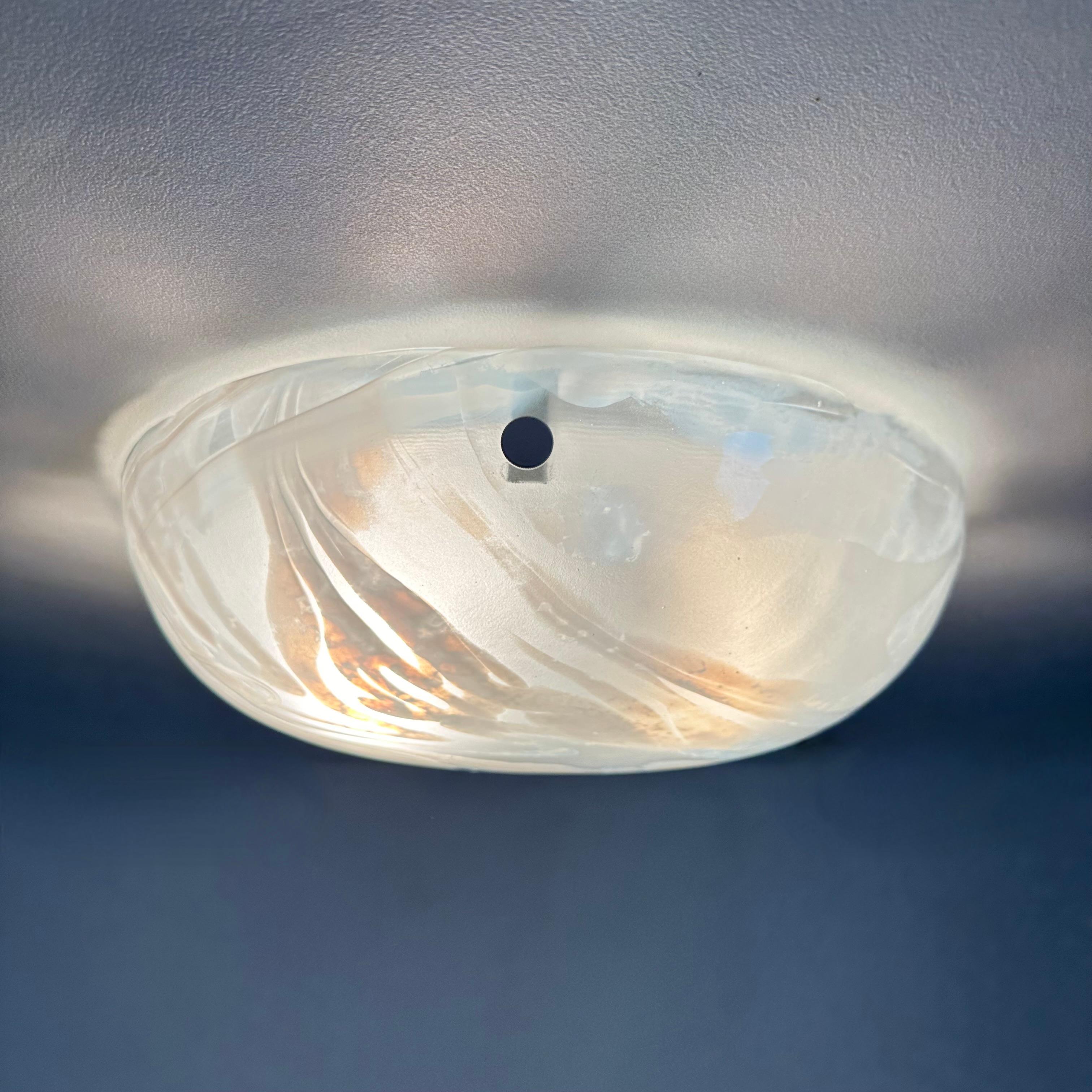 Mid-Century Modern Hillebrand, verre de Murano, 1970 en vente