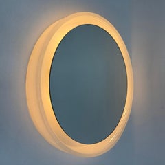 Hillebrand lucite illuminated mirror , 1970’s