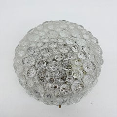 Hillebrand murano glass bubble ceiling lamp , 1970’s , Germany
