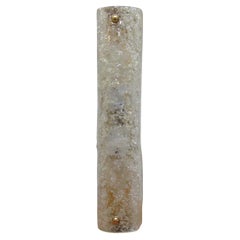 Hillebrand Murano-/Eisglas-Wandleuchte -  1970s