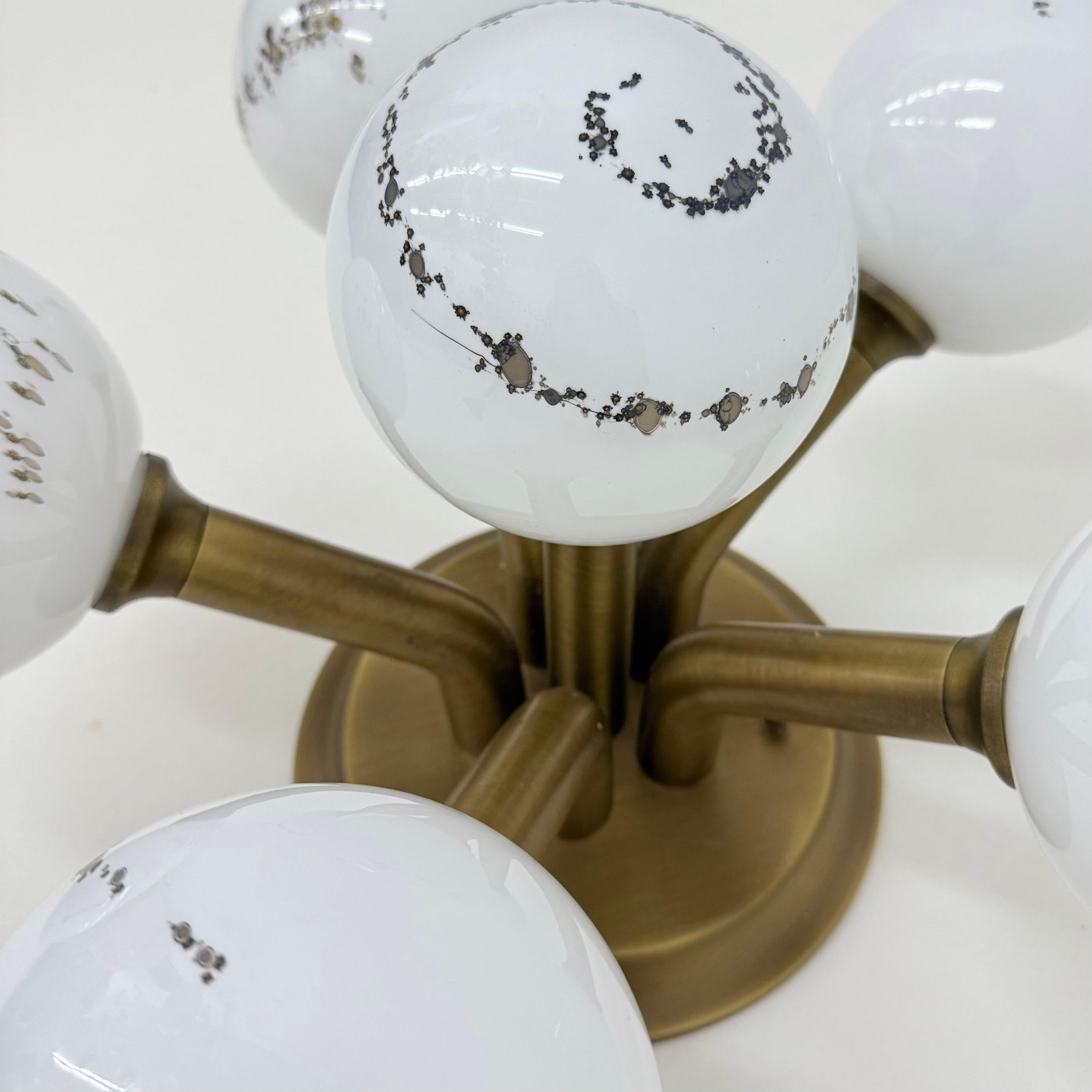 Hillebrand Sputnik Plafonnier à encastrer , 1970 en vente 4