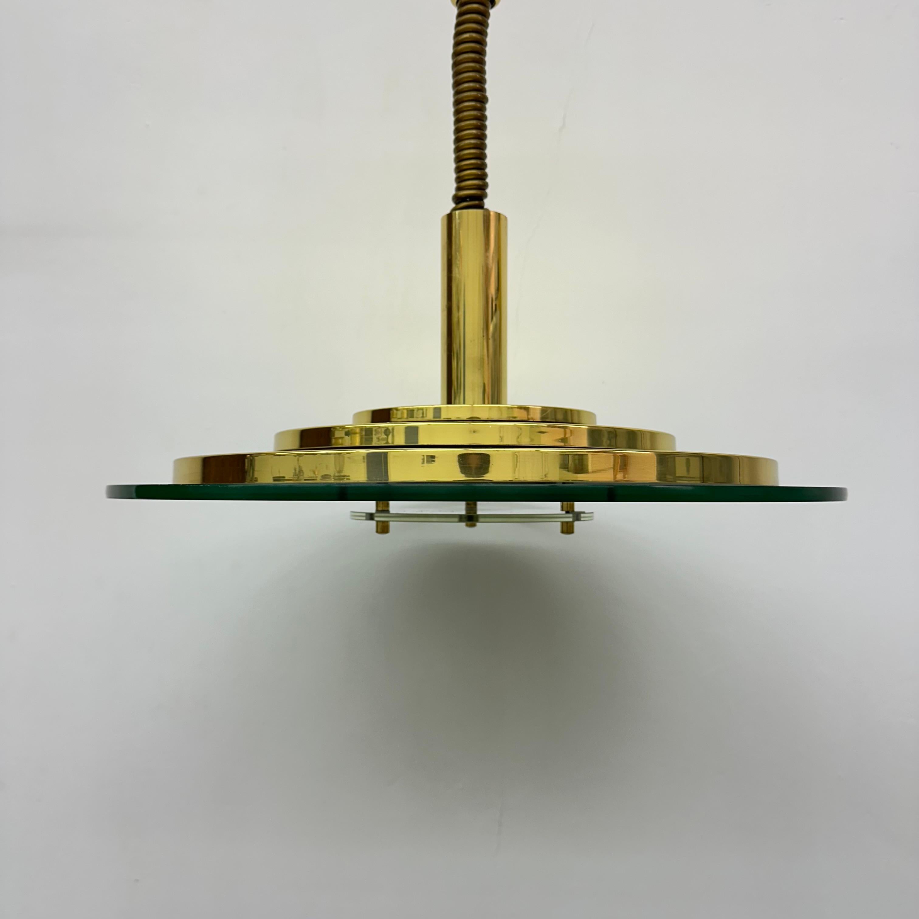 Hillebrand UFO hanging lamp , 1970s 3