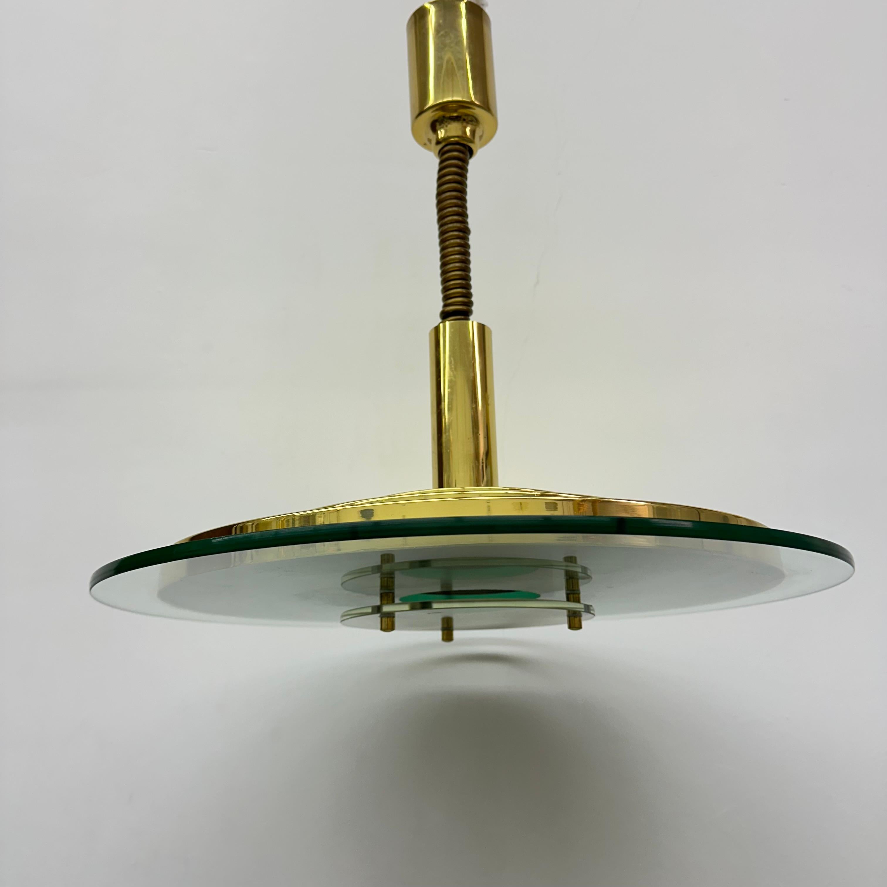 Hillebrand UFO hanging lamp , 1970s 4
