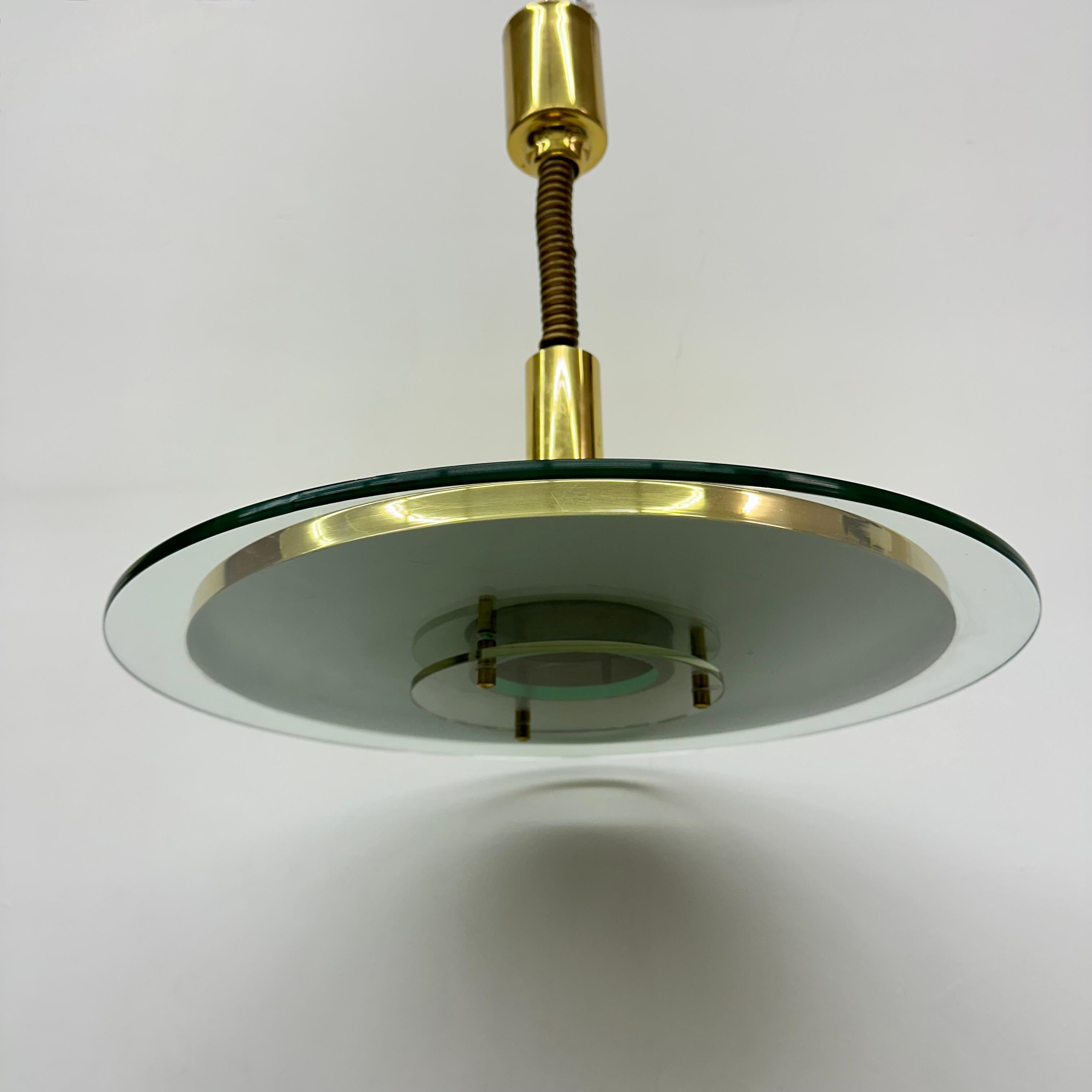 Hillebrand UFO hanging lamp , 1970s 5