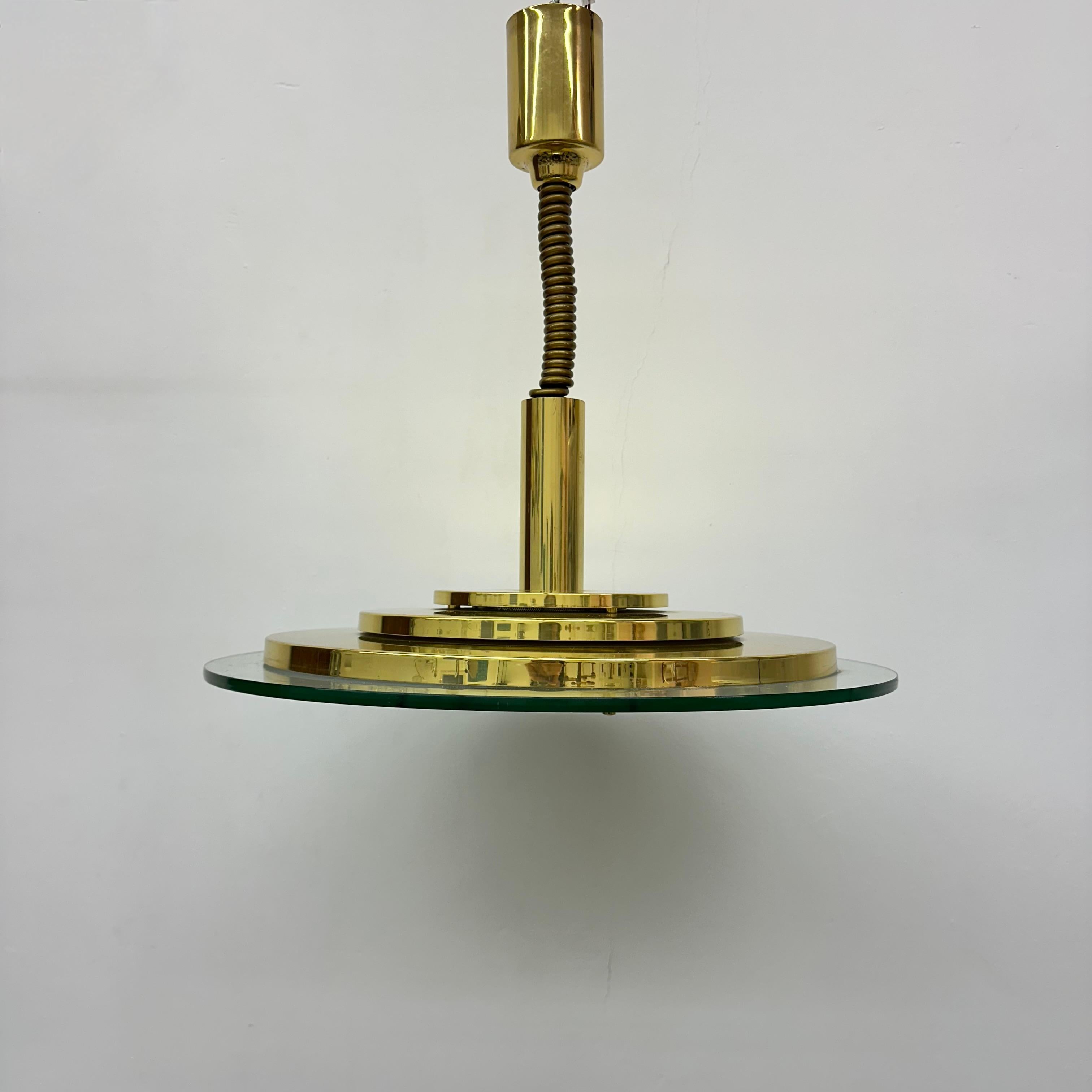Hillebrand UFO hanging lamp , 1970s 7