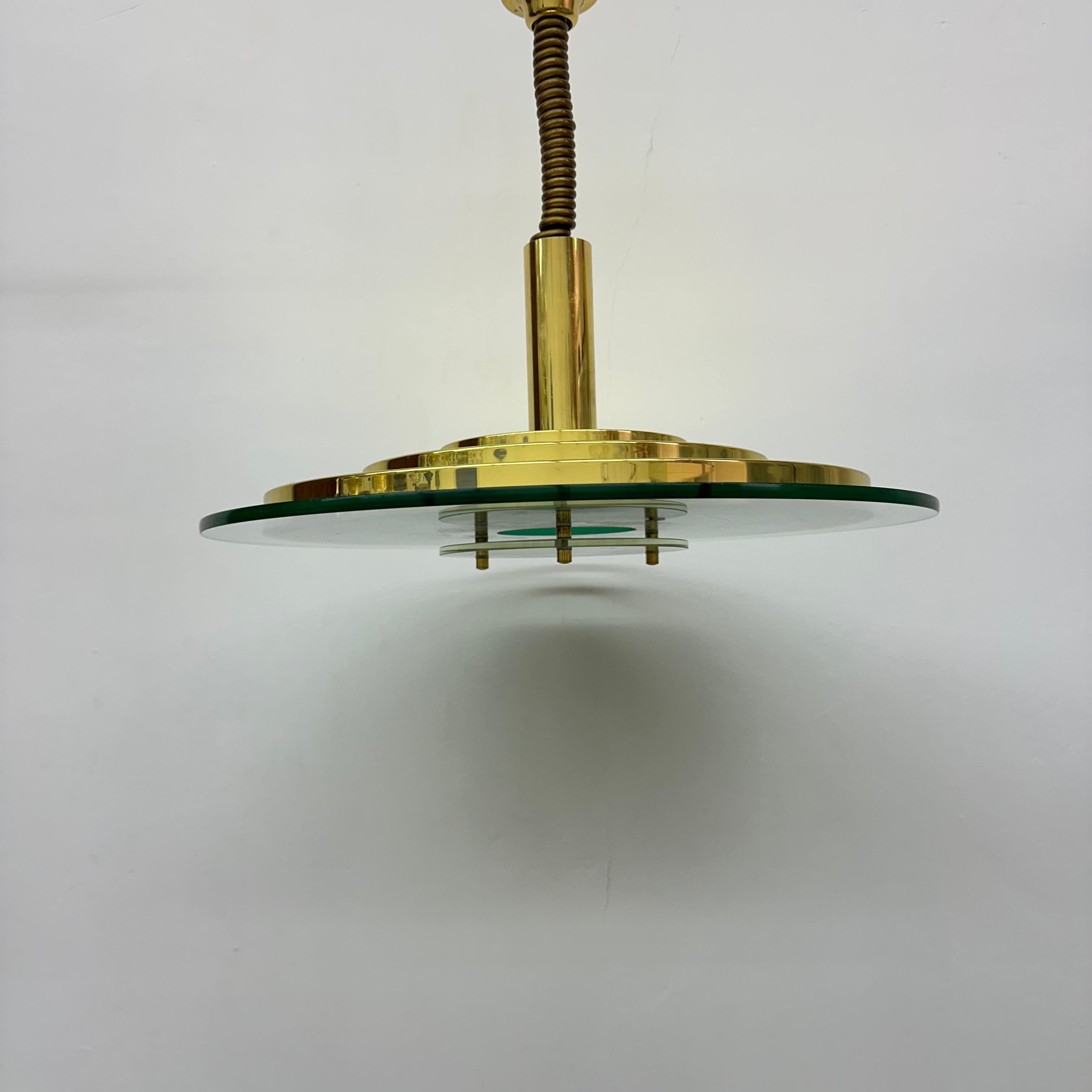Hillebrand UFO hanging lamp , 1970s 8