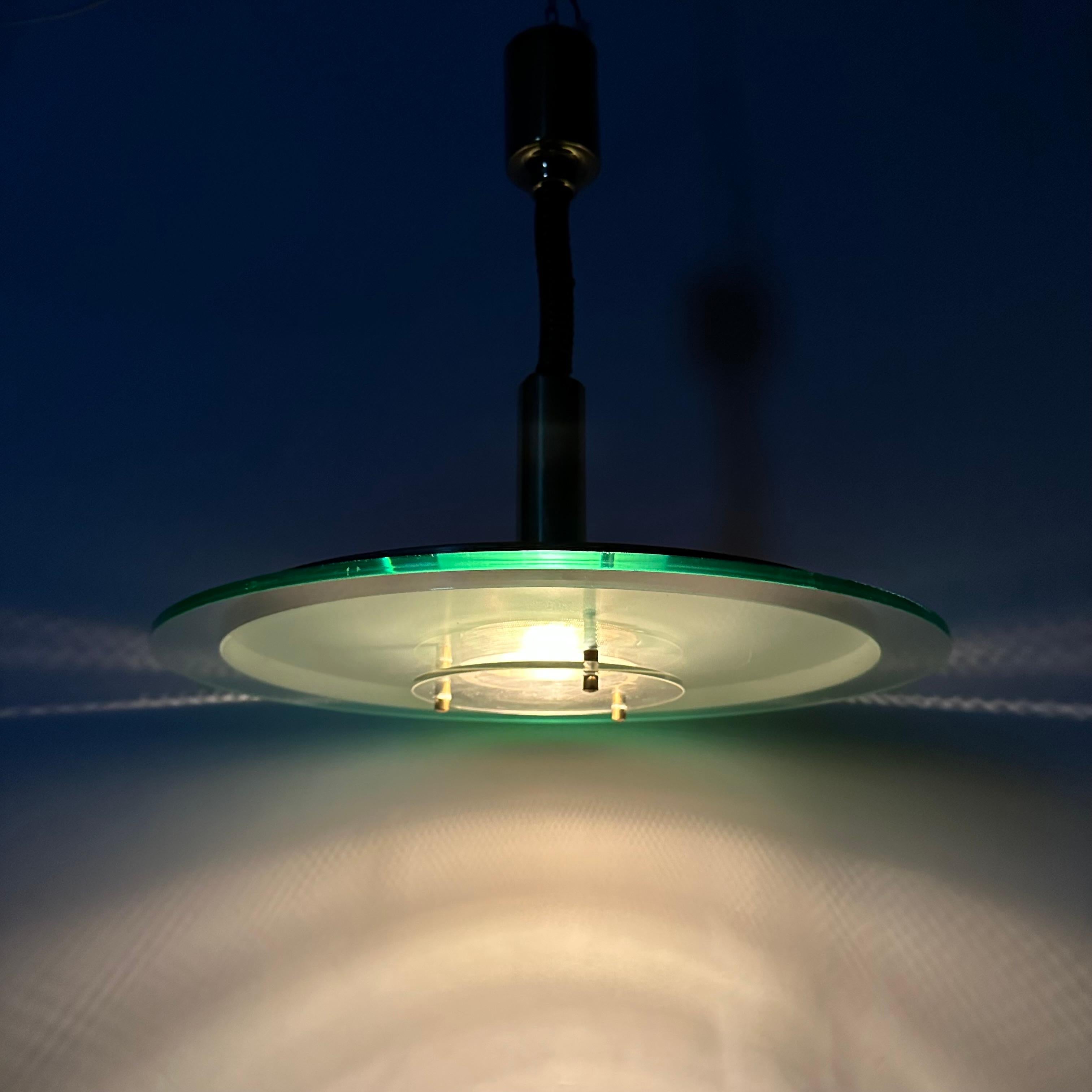 Hillebrand UFO hanging lamp , 1970s 10