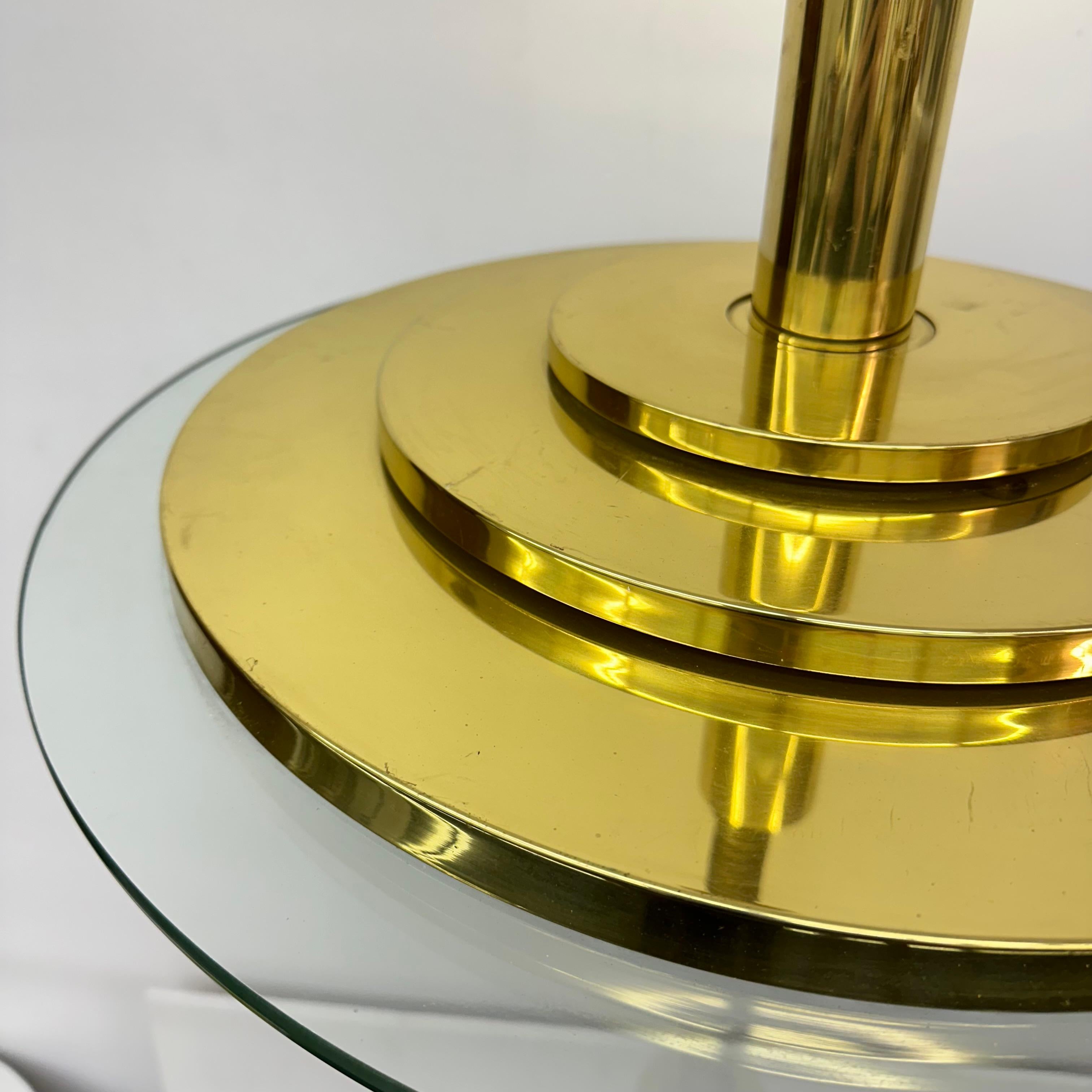 Metal Hillebrand UFO hanging lamp , 1970s
