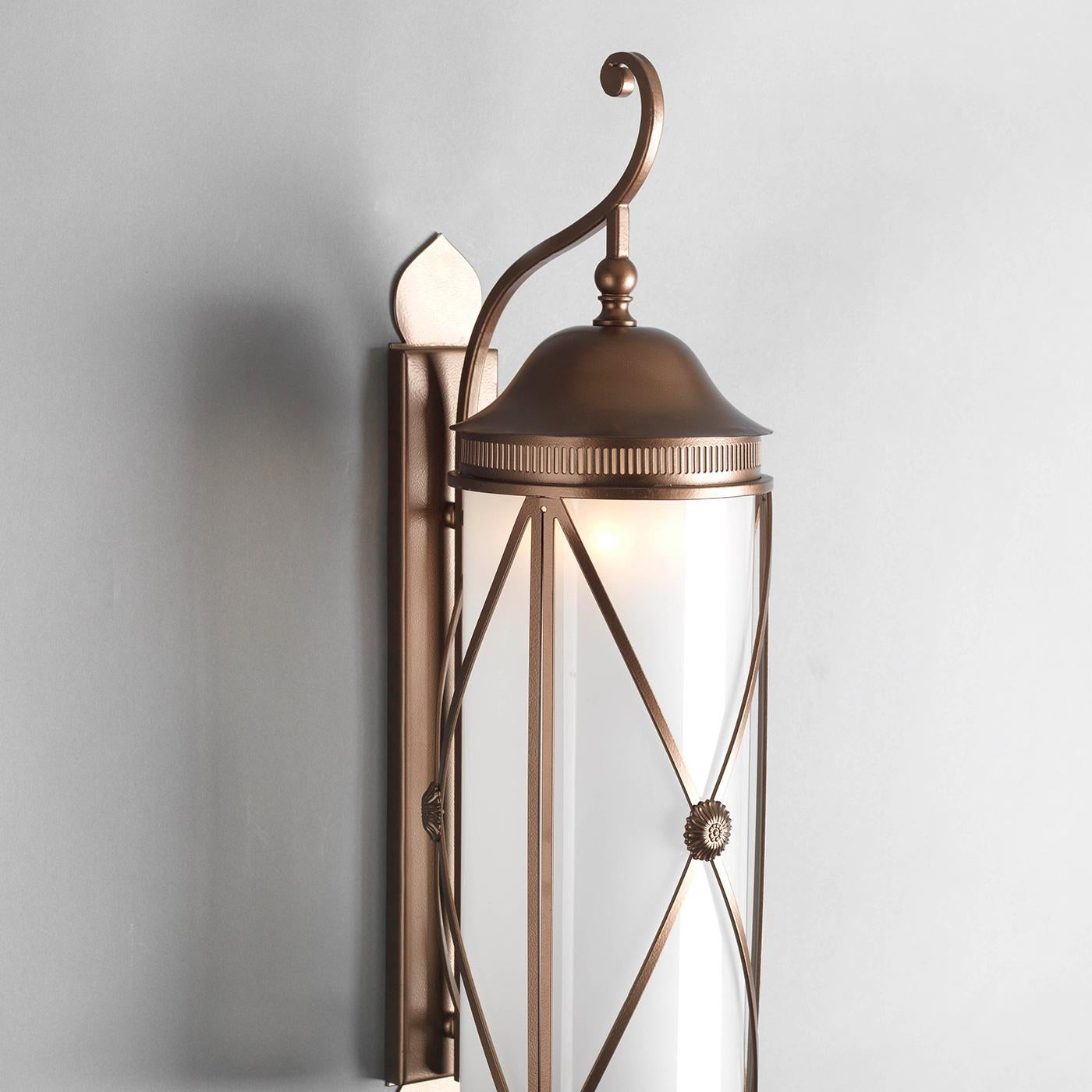 Hills Outdoor Wall Lantern In New Condition For Sale In Milan, IT