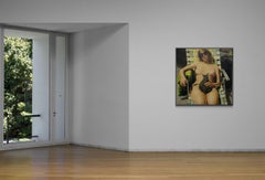 City - 4 , 1977 Large Painting