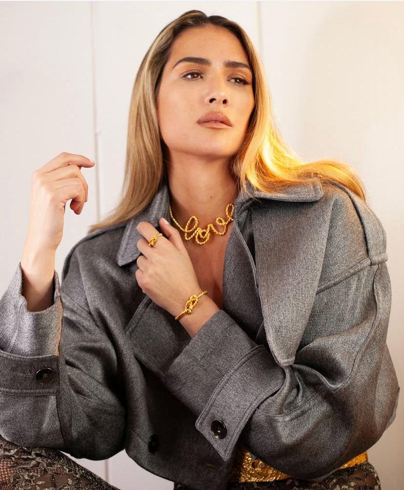 Anillo Colección Hilo Rojo - Bronce Dorado en Excelente estado para la venta en PARIS, FR