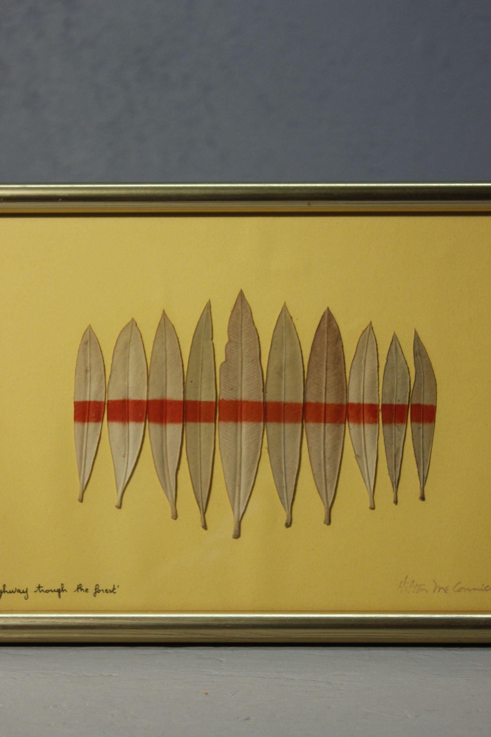 Post-Modern Hilton Mc Connico & Tennessee Paris collage « Highway through the forest » For Sale