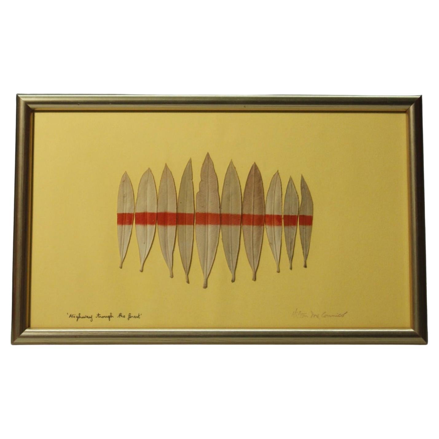Hilton Mc Connico & Tennessee Paris collage « Highway through the forest » For Sale