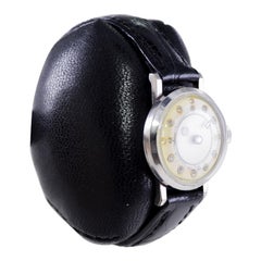 Hilton White Gold Filled Mid Century Mystery Watch