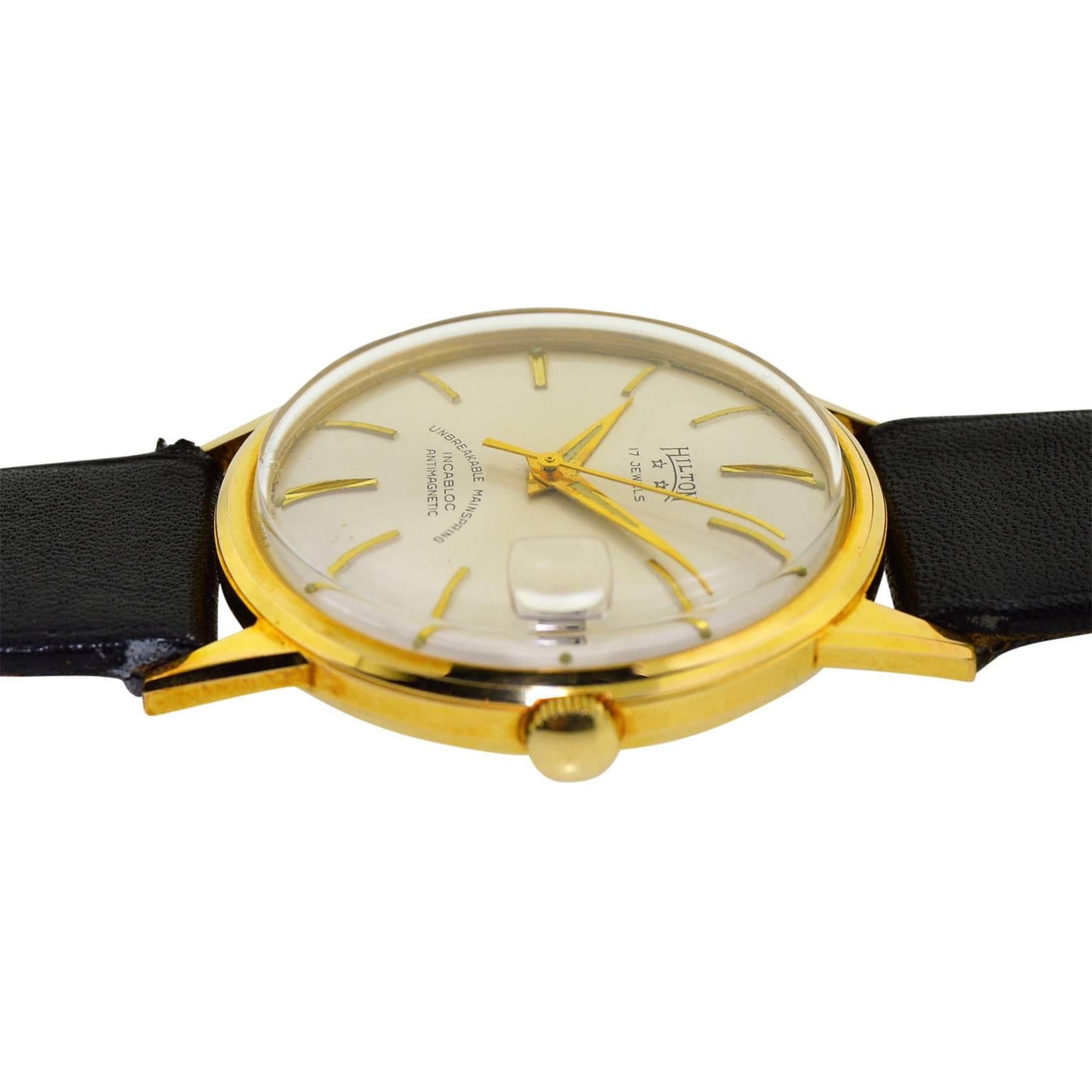 hilton 17 jewels watch