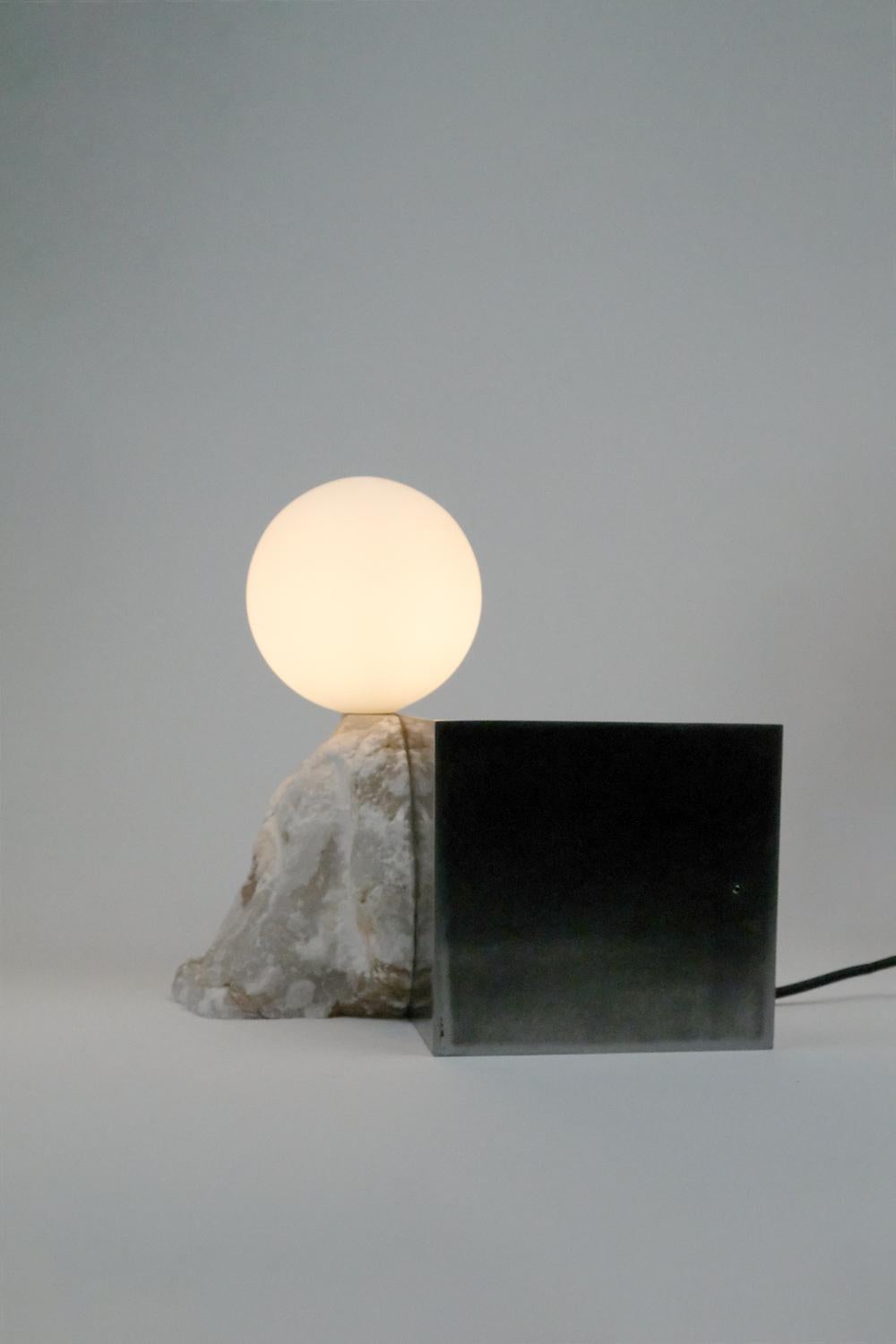 Other Himalaya Lunar Horizontal Table Lamp by Heako Studio For Sale