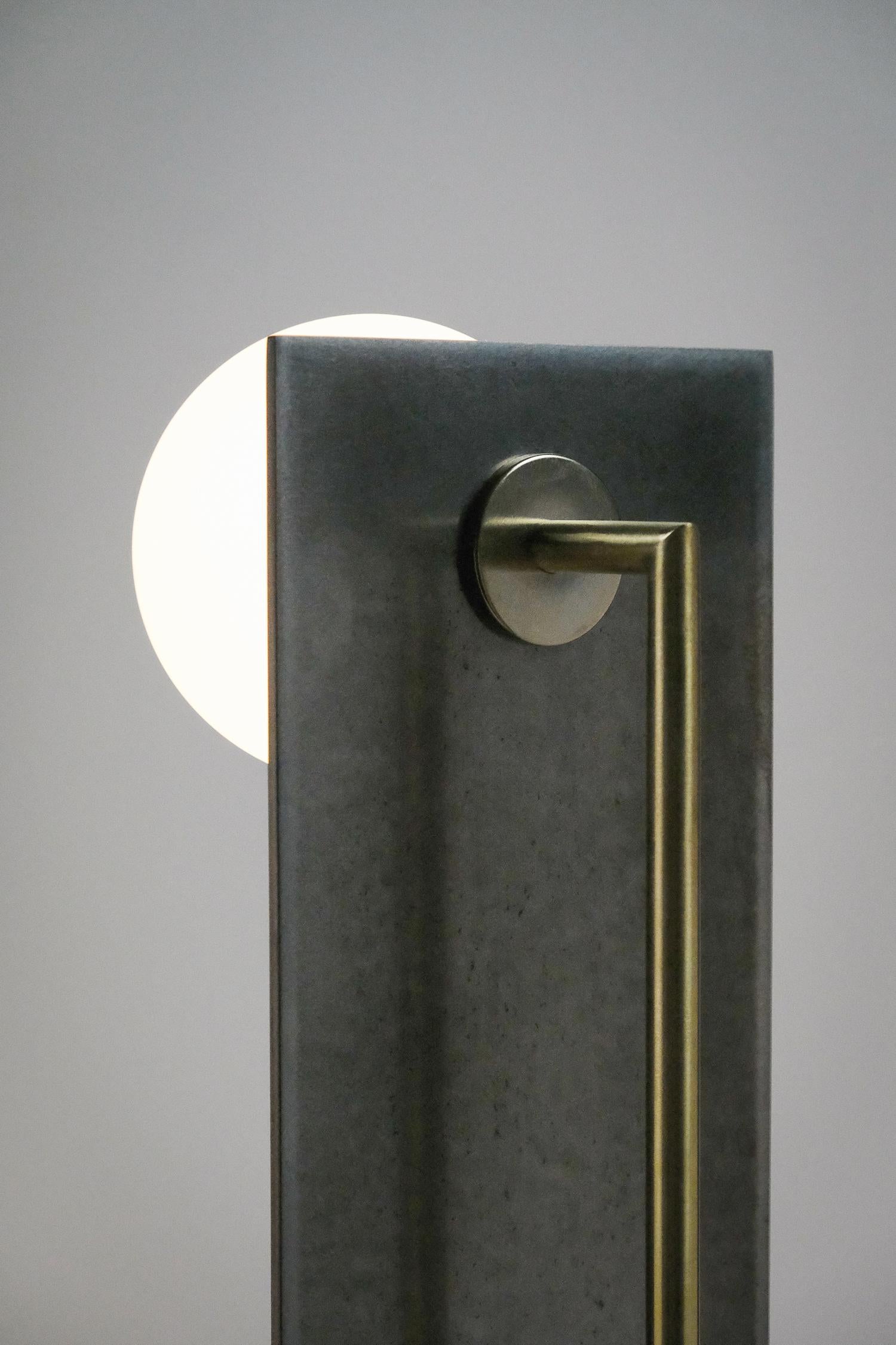 Lampe à poser verticale Himalaya Lunar par Heako Studio en vente 1