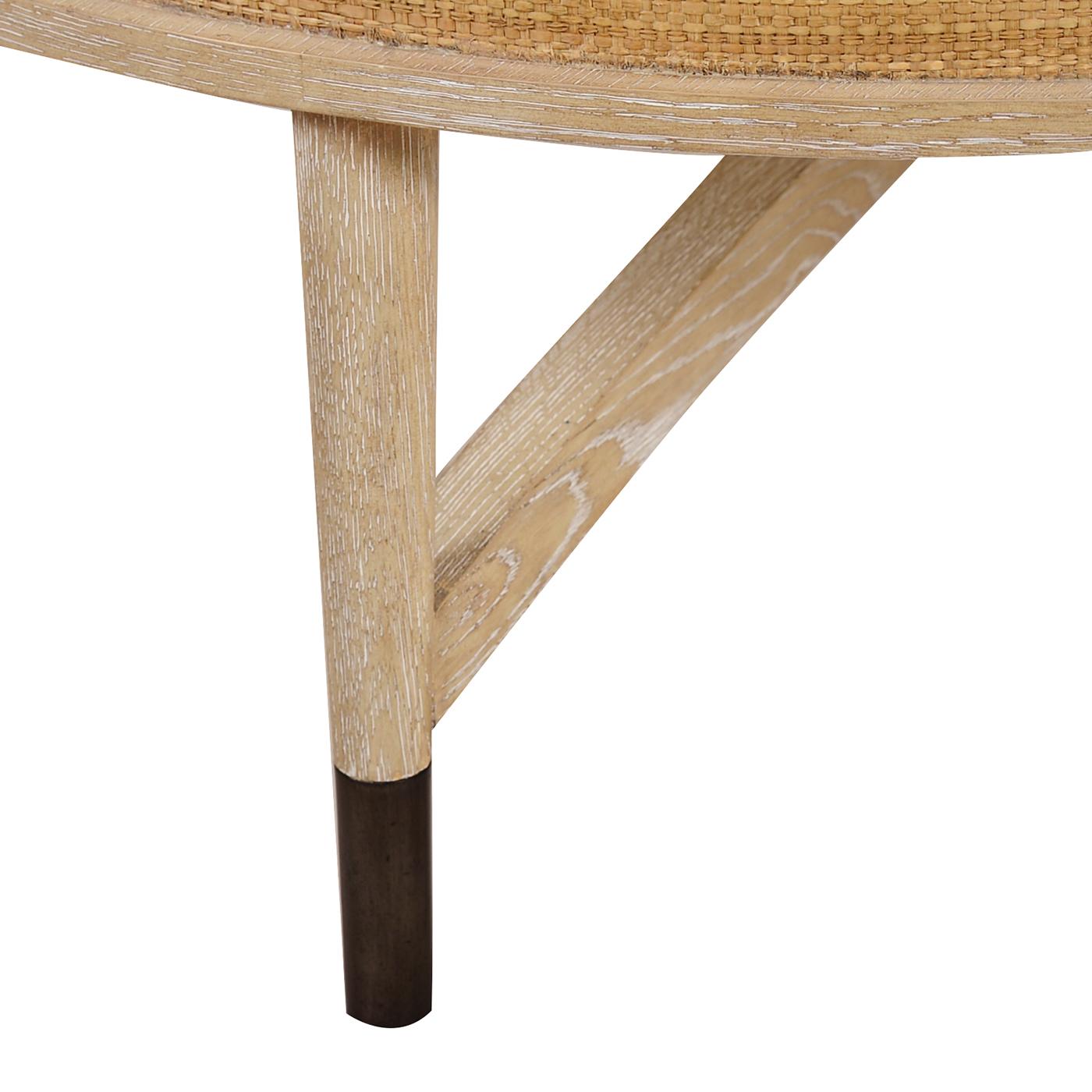 Organique Table basse ronde Himalaya en vente