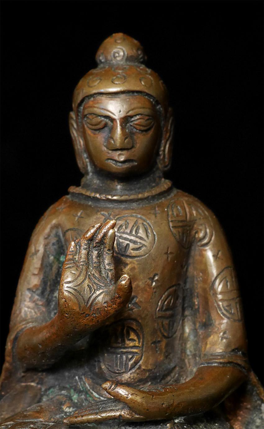 XIX secolo Buddha dell'Himalaya, 7724 in vendita