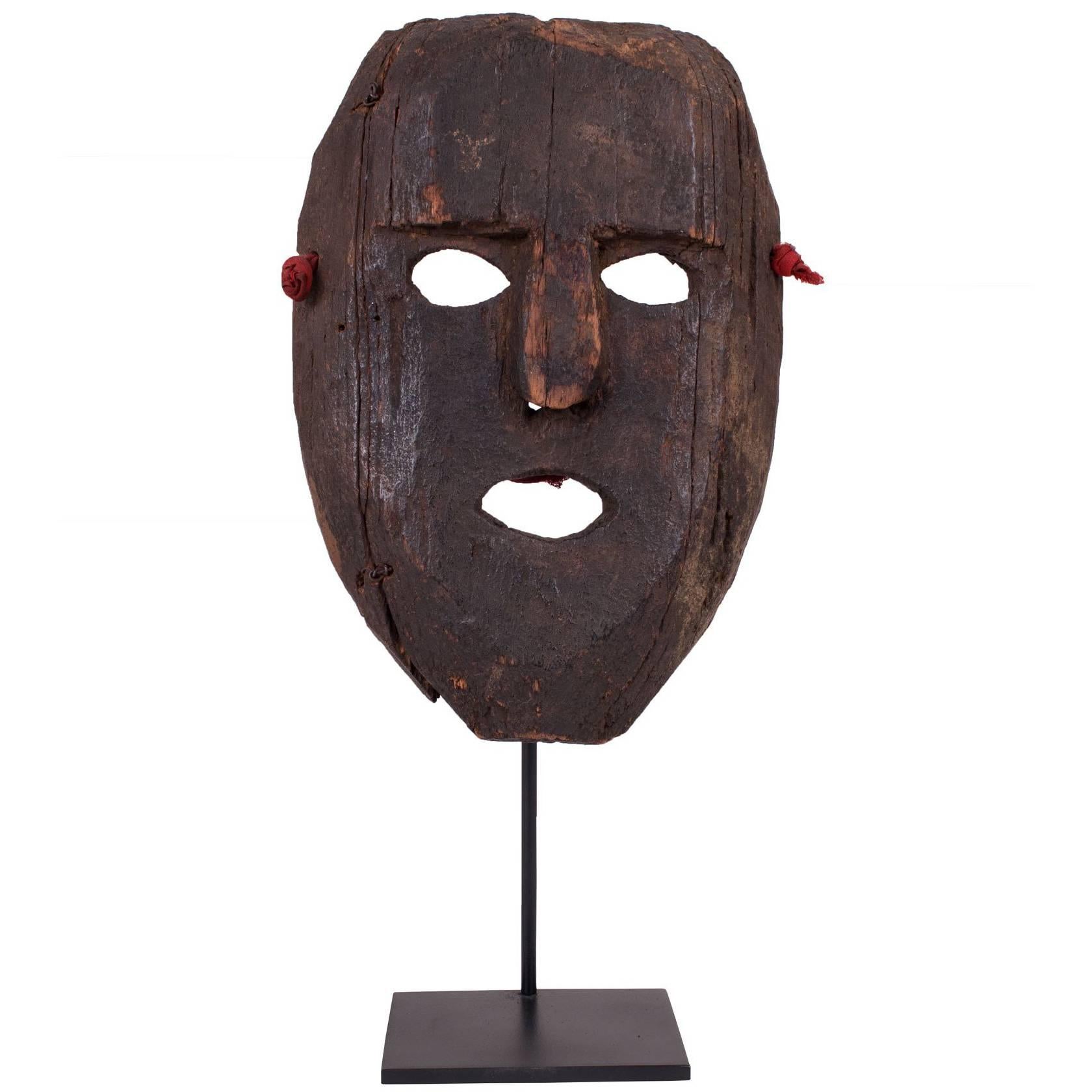 Himalayan Tribal Mask from Nepal