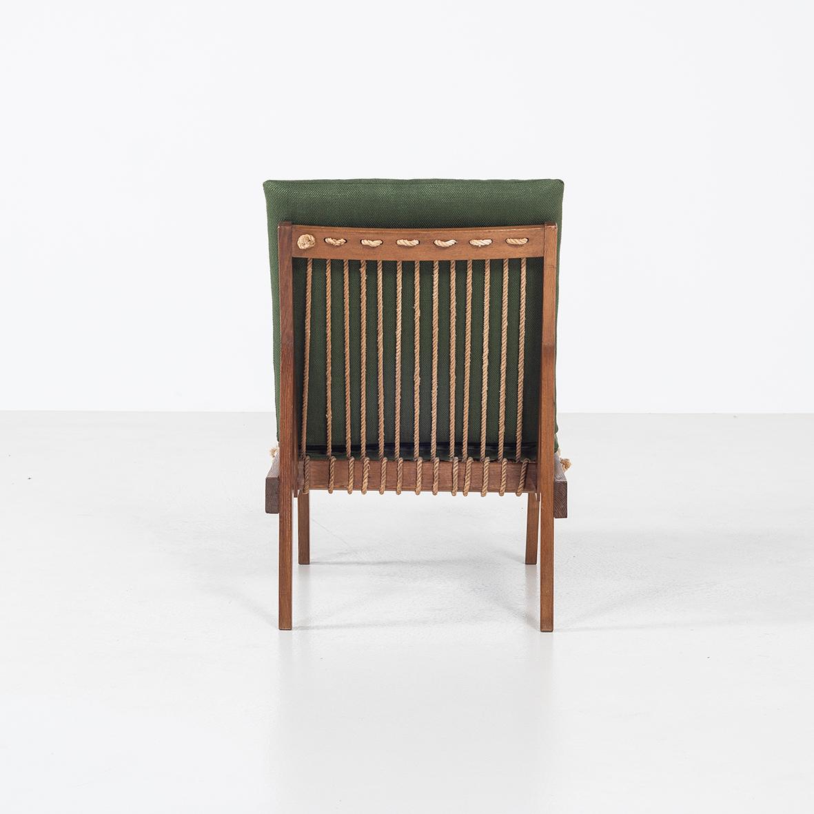 Hand-Crafted Himo Chair by Riki Watanabe, 1950s For Sale