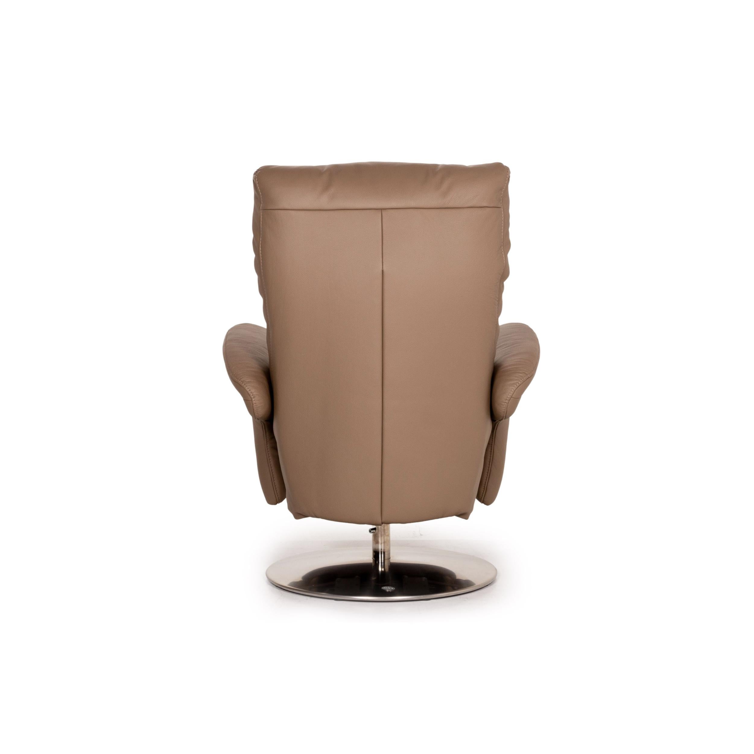 Himolla 7227 Leather Armchair Brown Relaxation Function Function Relaxation For Sale 5