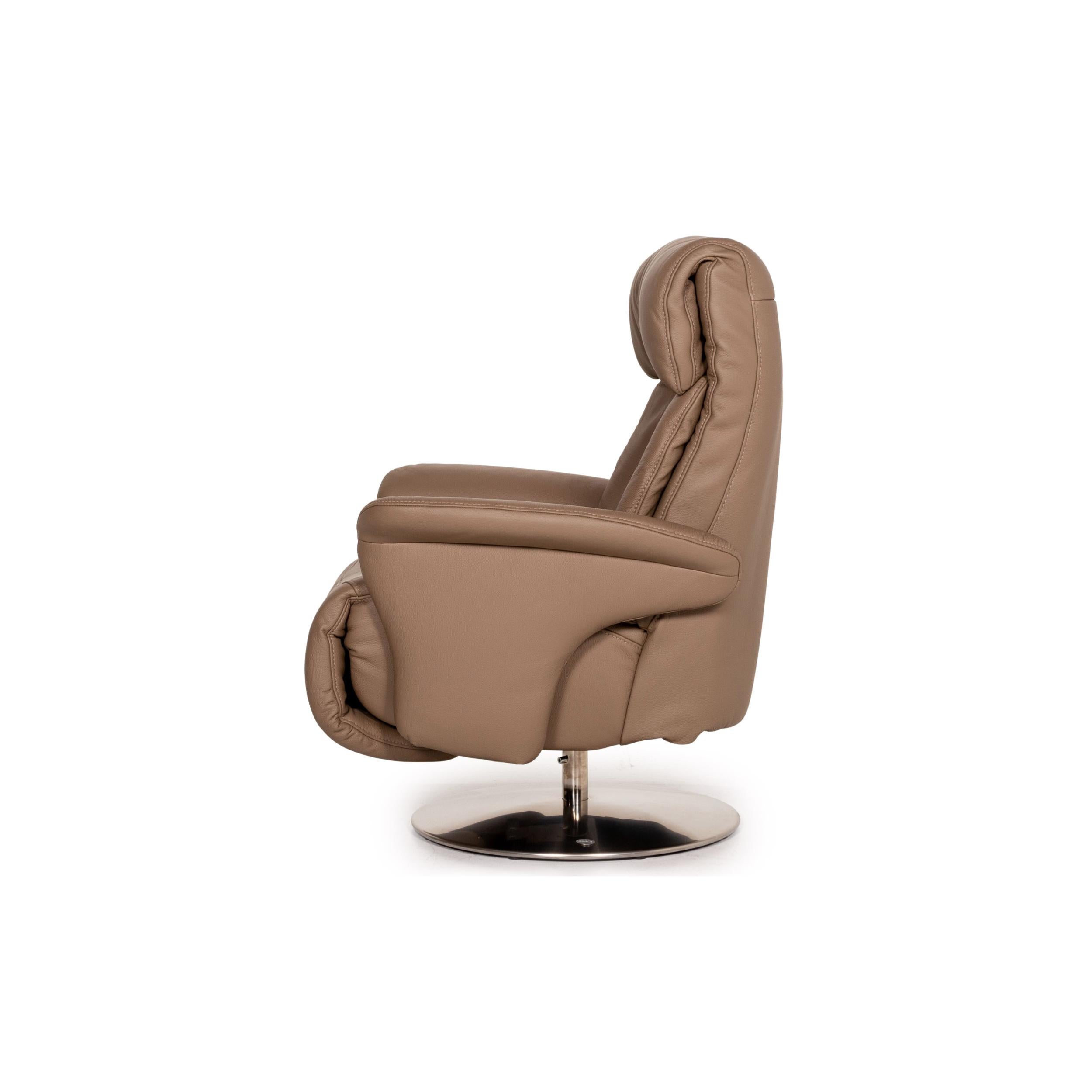 Himolla 7227 Leather Armchair Brown Relaxation Function Function Relaxation For Sale 6