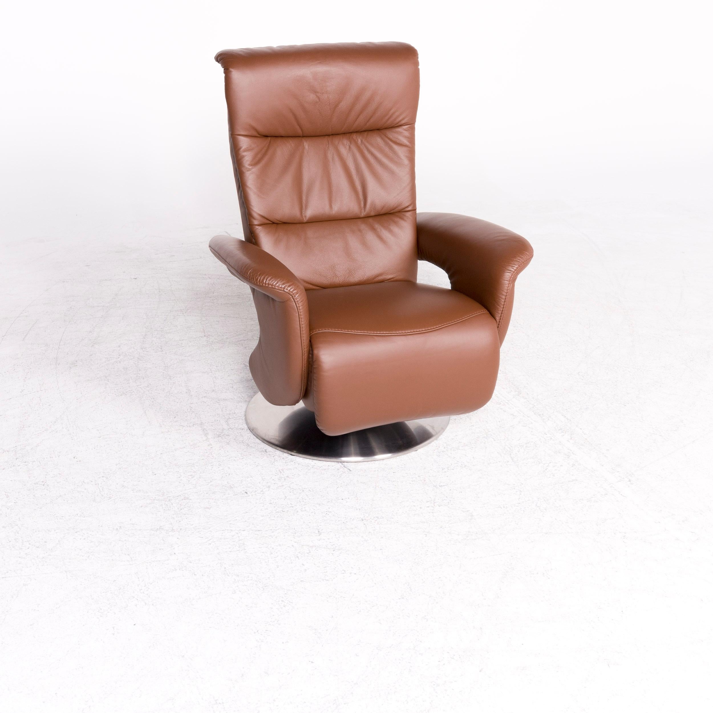 We bring to you a Himolla designer leather armchair brown genuine leather chair.

Product measurements in centimeters:

Depth 82
Width 80
Height 109
Seat-height 47
Rest-height 64
Seat-depth 47
Seat-width 50
Back-height 65.
  