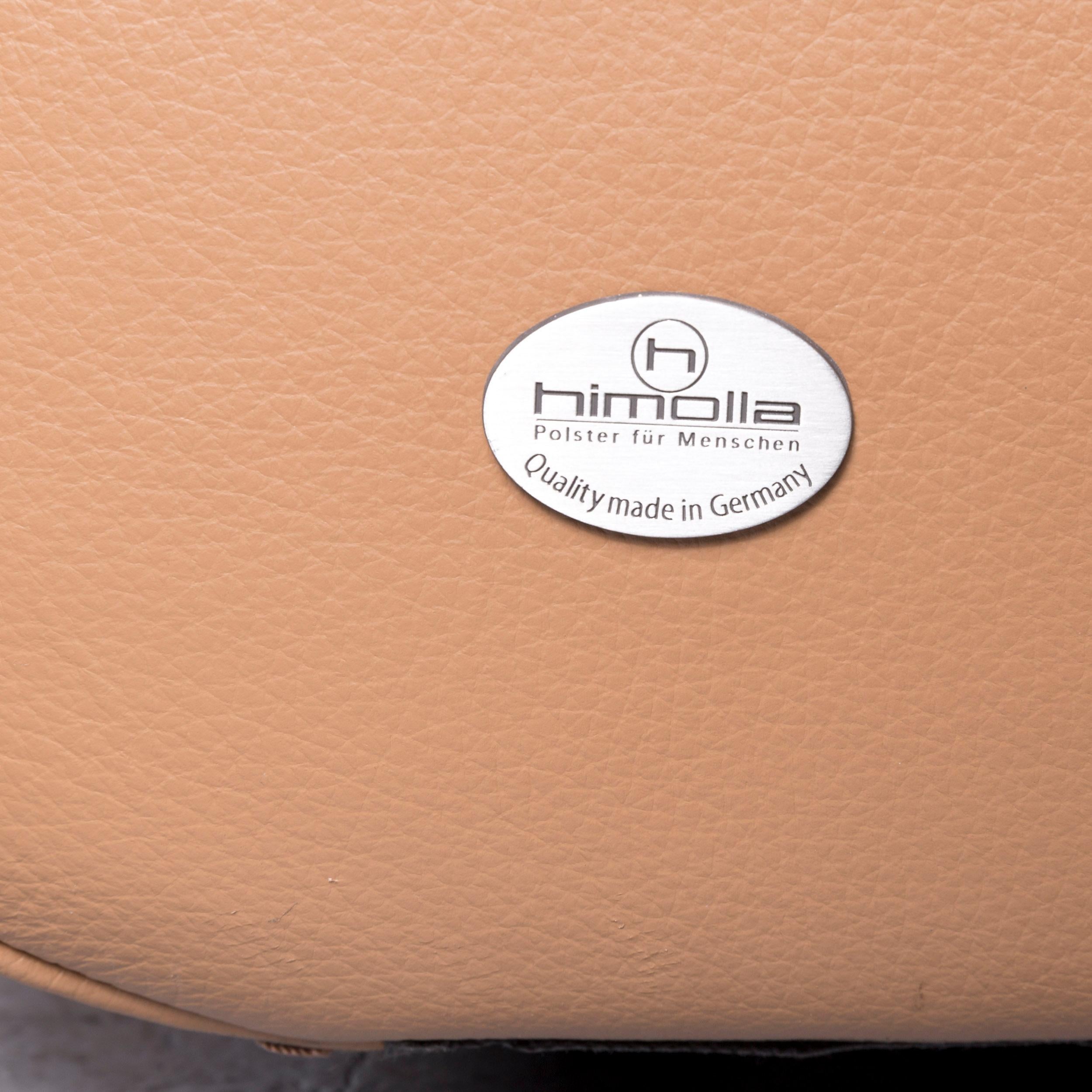 Himolla Designer Sofa Beige Three-Seat Couch Recliner Function 3